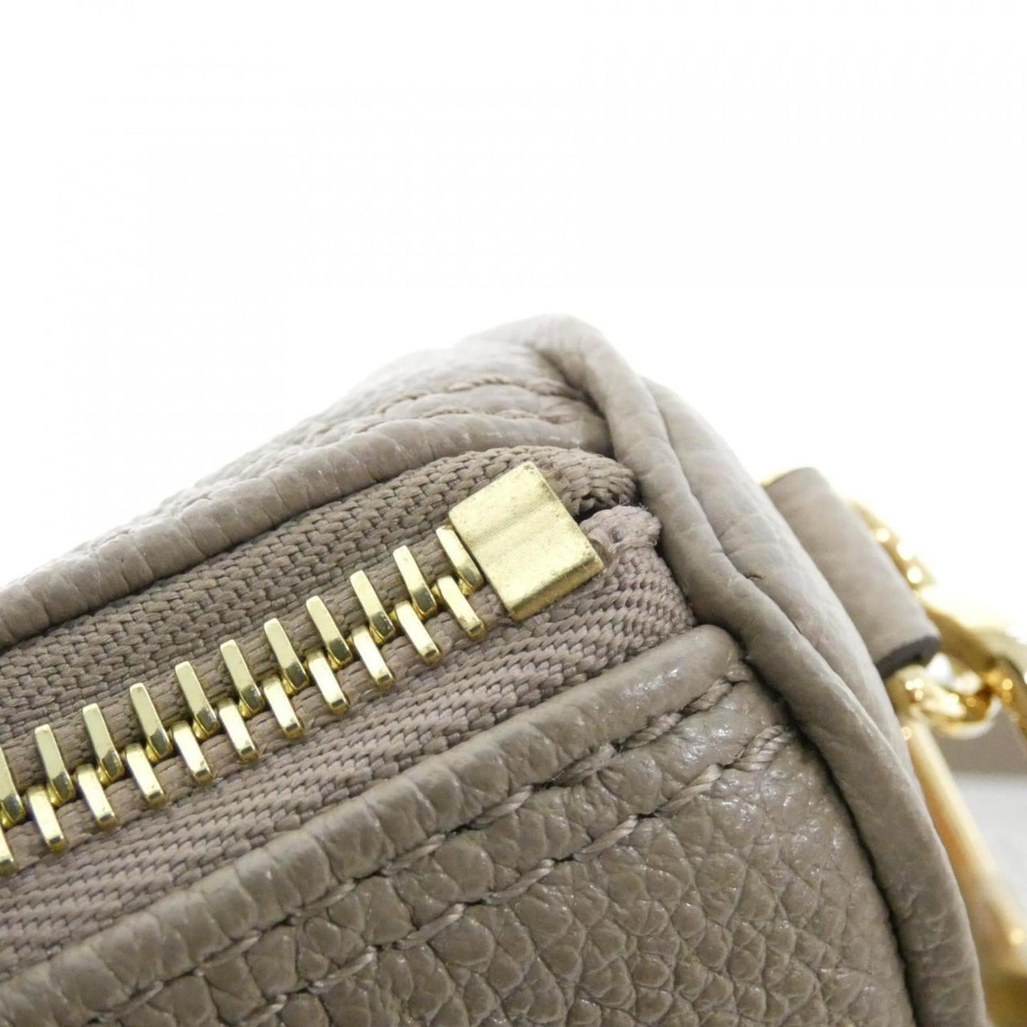 Louis Vuitton Two-Tone Monogram Empreinte Nano Speedy Boston Bag M82890