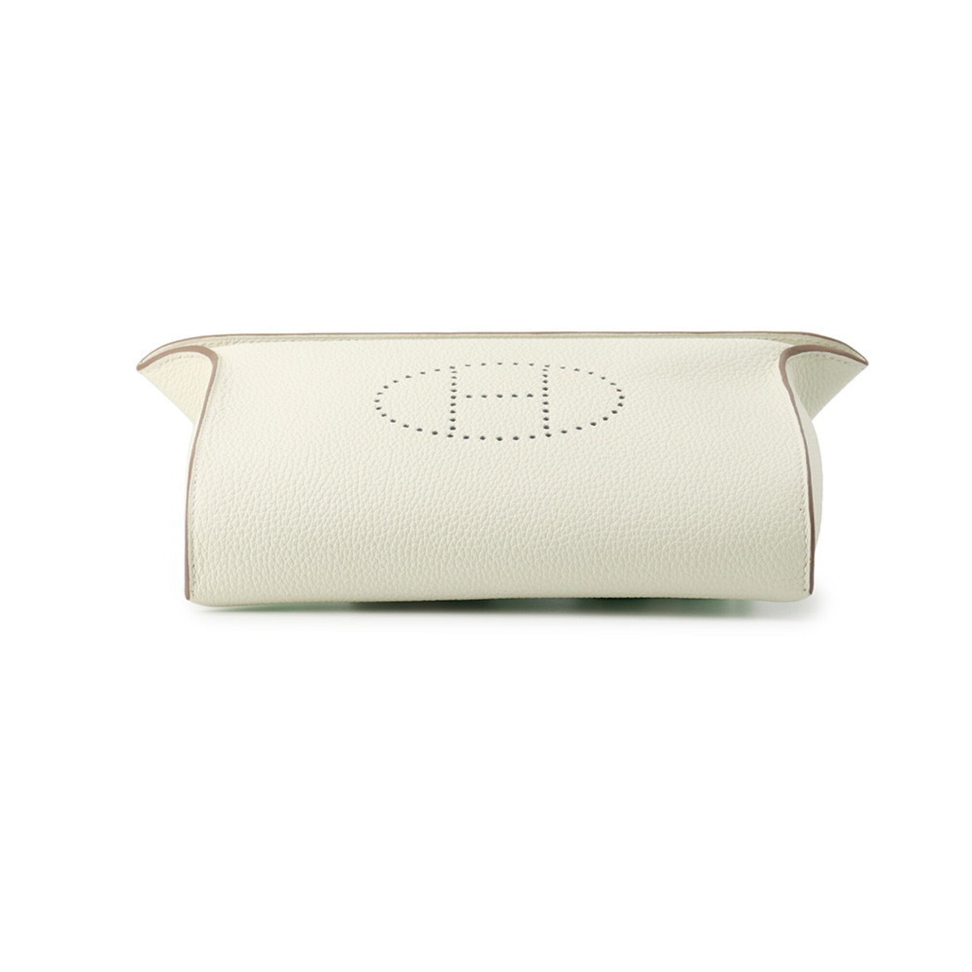 Hermes Shoulder Bag Videpoche Mushroom Togo Leather B Stamp Handbag HERMES — Like New