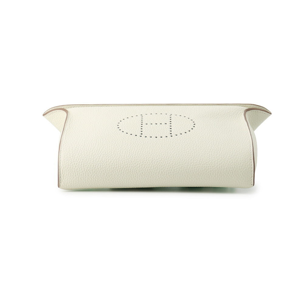 Hermes Shoulder Bag Videpoche Mushroom Togo Leather B Stamp Handbag HERMES — Like New