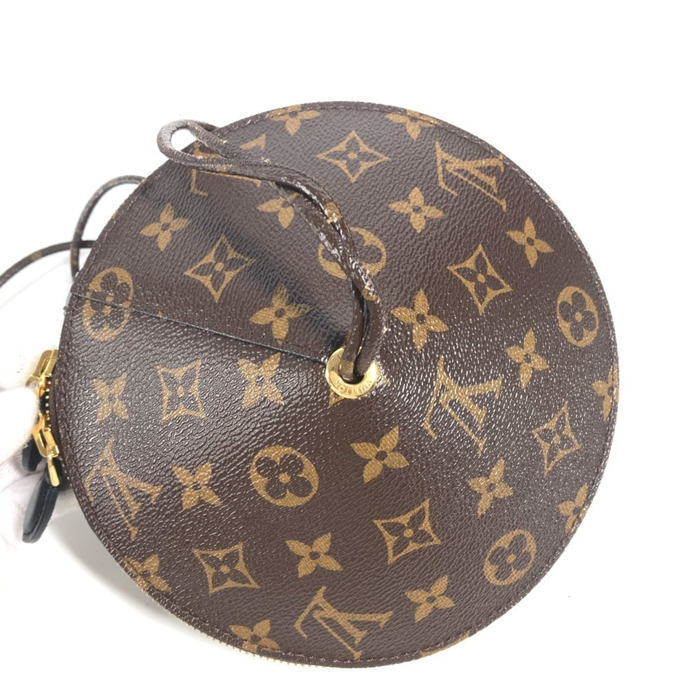 LOUIS VUITTON M44592 Monogram Tupi Bag Pouch Shoulder Handbag Canvas Women's Brown MO-240728-13 — Like New
