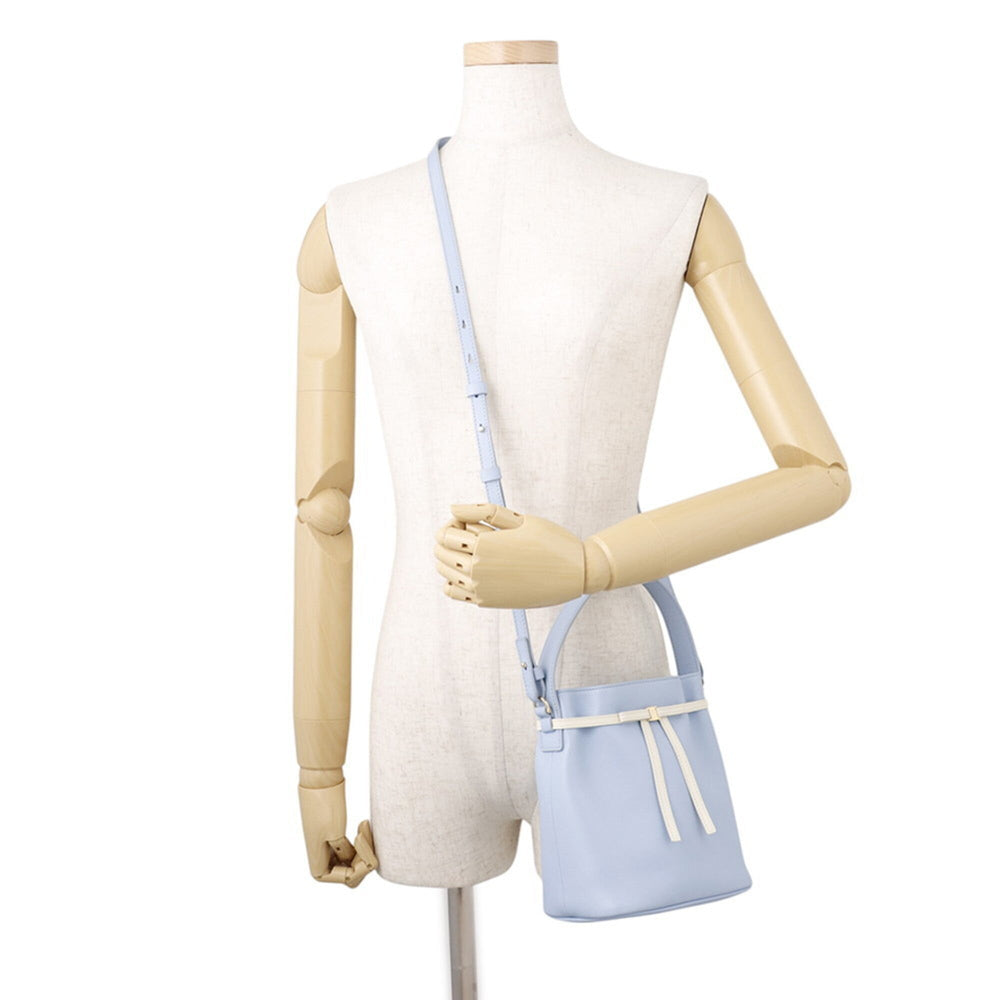 Salvatore Ferragamo handbag, bucket bag, calf leather, 221081, 2-way, handbag for women — Like New