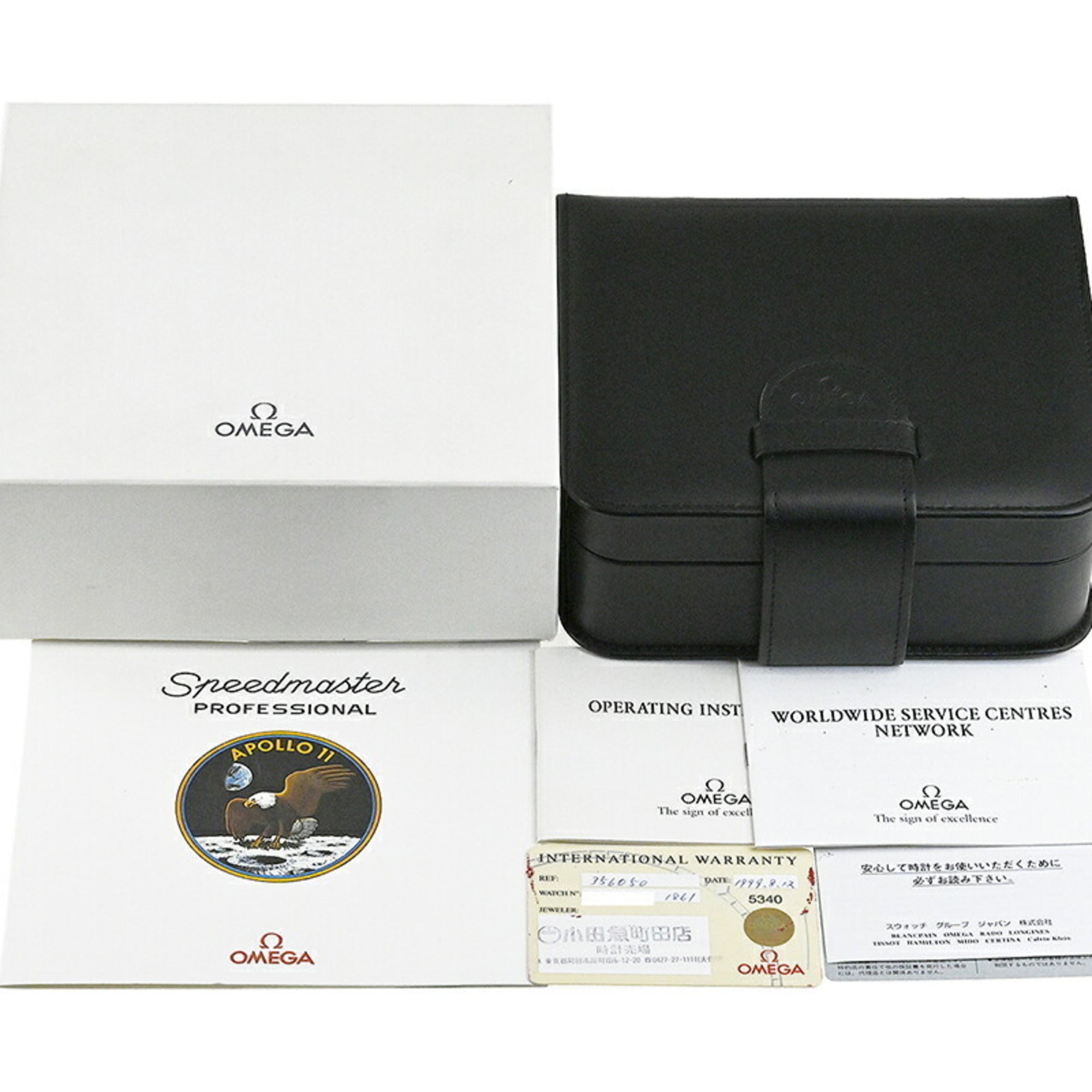 Omega Speedmaster Professional Apollo 1 Moon Landing 30th Anniversary Limited Edition (9999 pieces) 3560.50 — Good