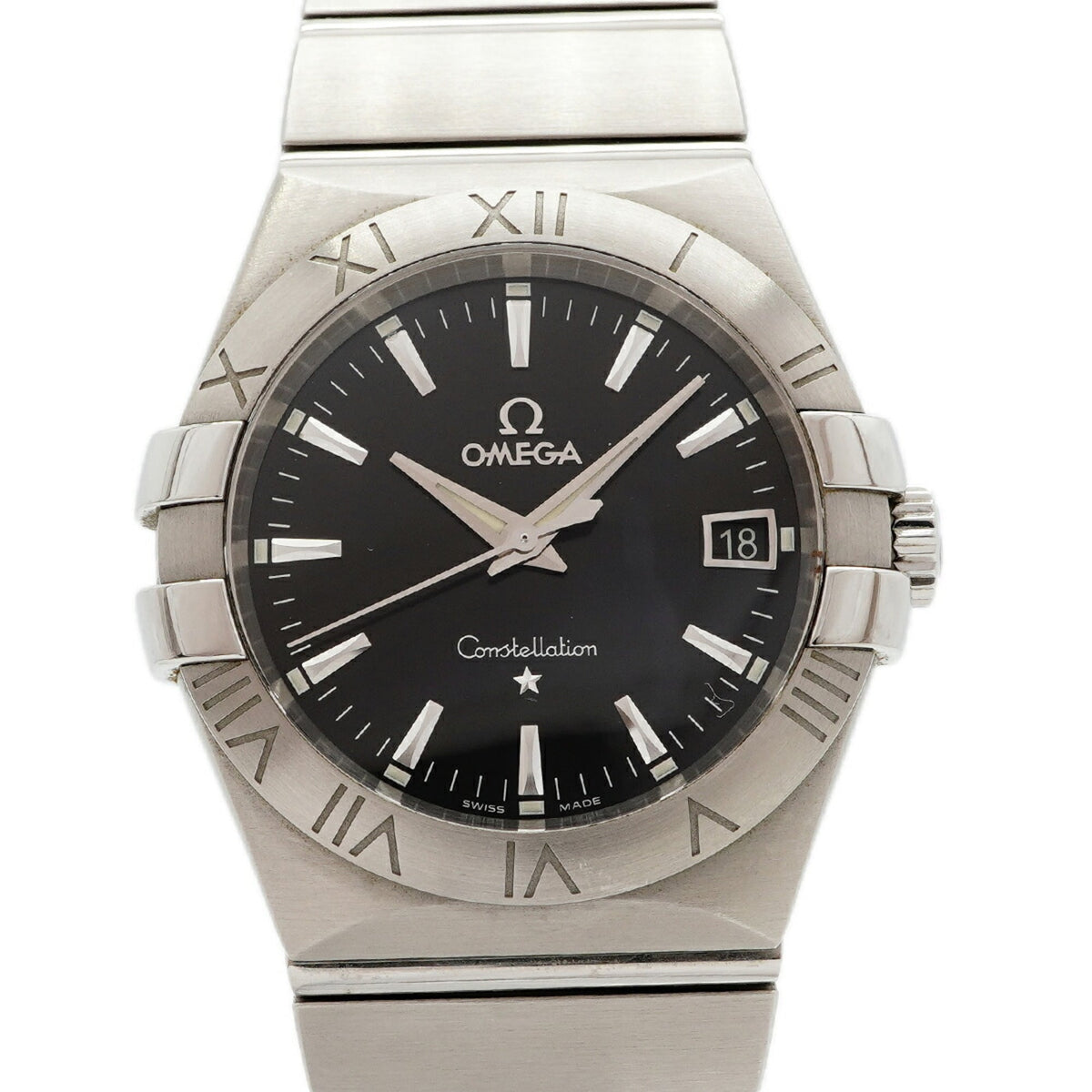 Omega Constellation 123.10.35.60.01.001 Black Dial Men's Watch — Very Good