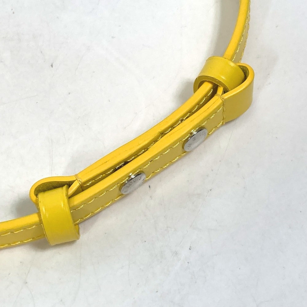 LOUIS VUITTON M21702 Yayoi Kusama collaboration LVxYK Malellini shoulder bag handbag Epi leather ladies jaune yellow — New - Store Return