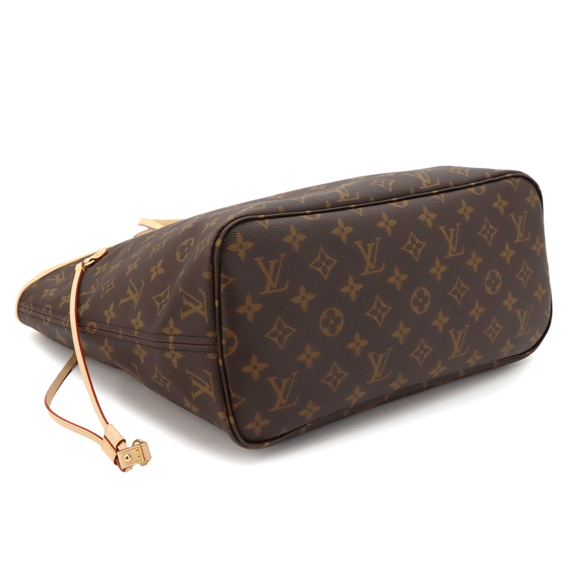 Louis Vuitton Monogram Neverfull MM Tote Handbag Brown Rose Beige M46975 RFID — New - Store Return