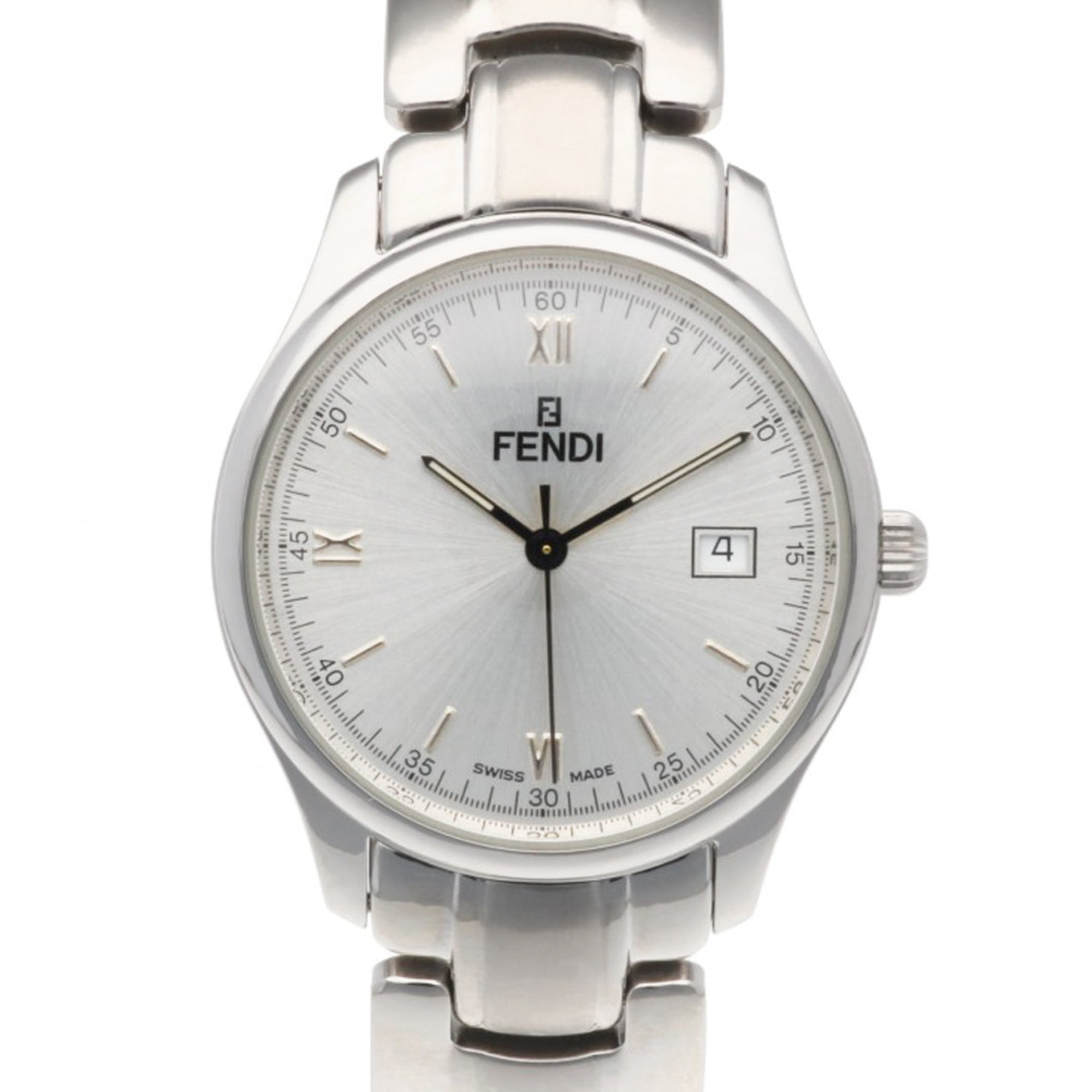 Fendi watch, stainless steel 210G quartz men's pre-owned — Good