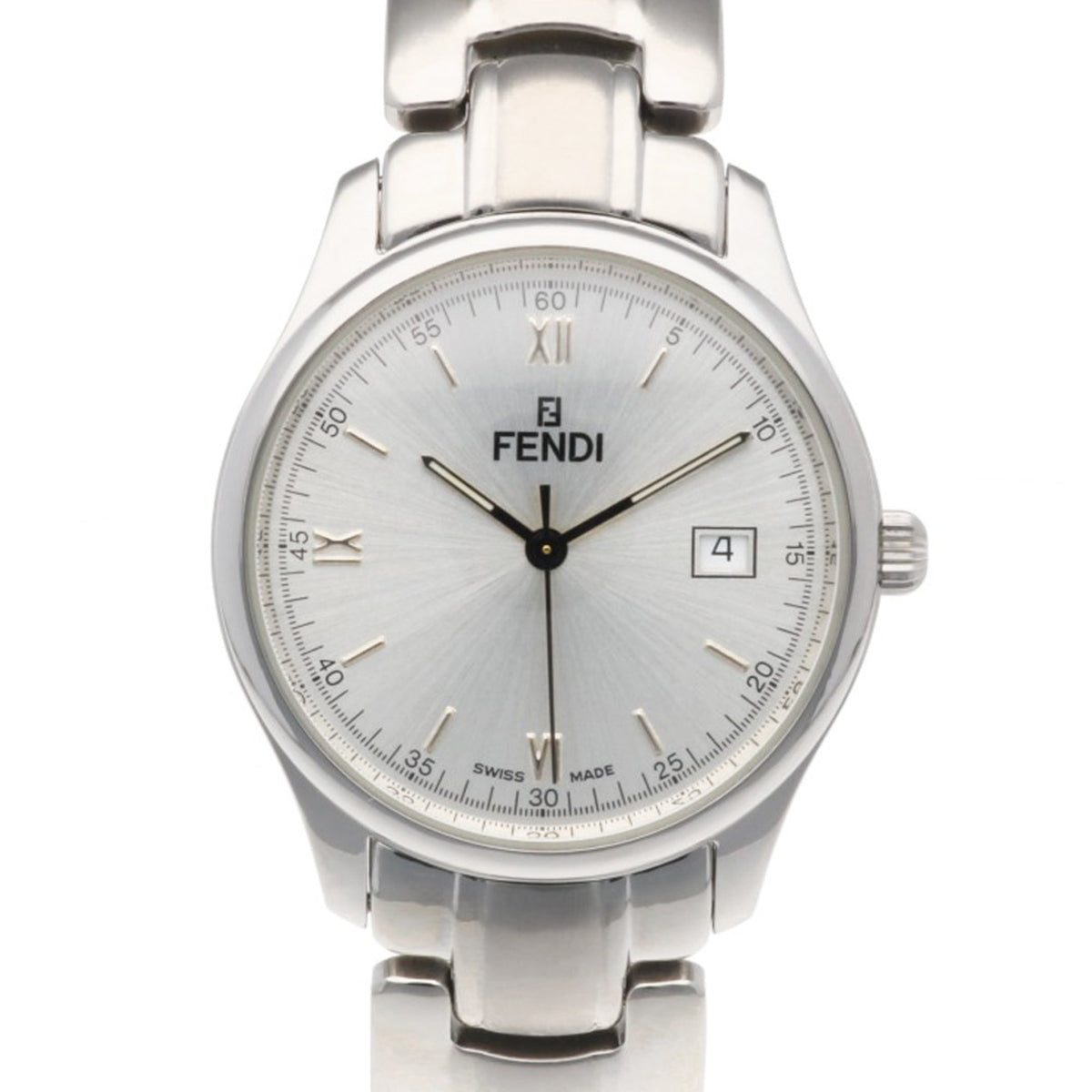 Fendi watch, stainless steel 210G quartz men's pre-owned — Good
