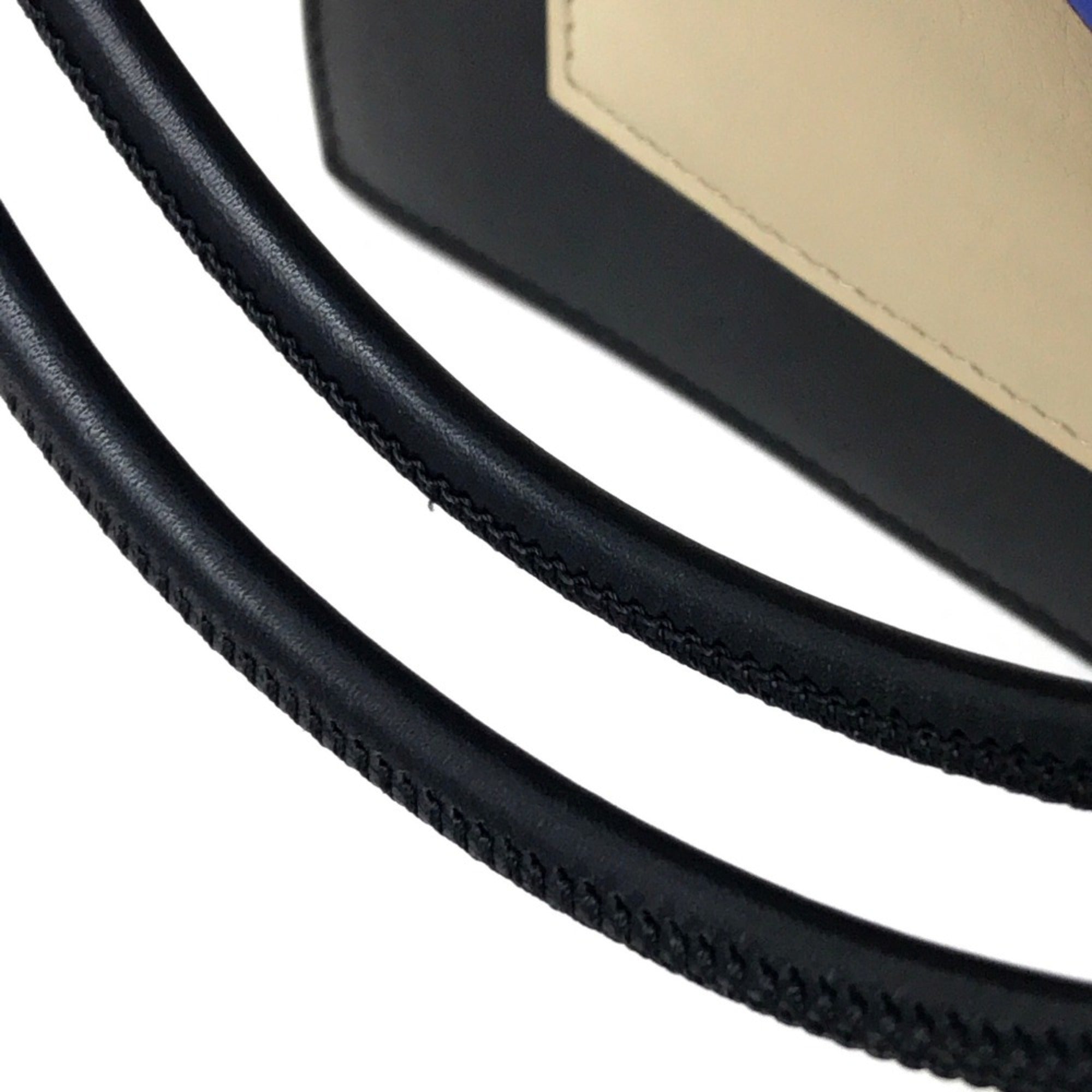 CELINE Spring /Summer 2015 Tricolor 2way Shoulder Bag Shoulder Bag Clutch bag blue Black blue — Like New