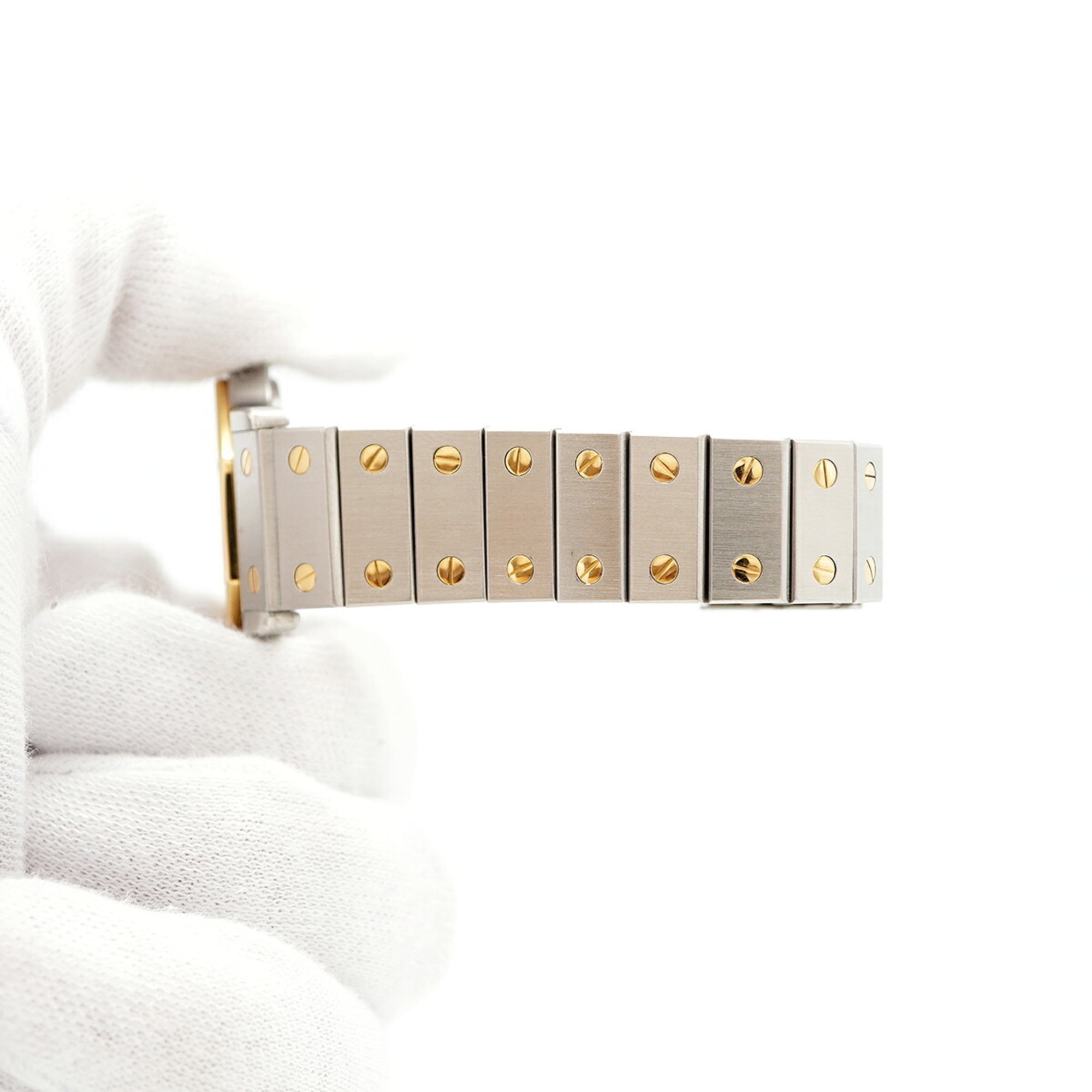Cartier Santos Octagon LM W2001583 Ivory Dial Watch (Men's & Women's) — Very Good