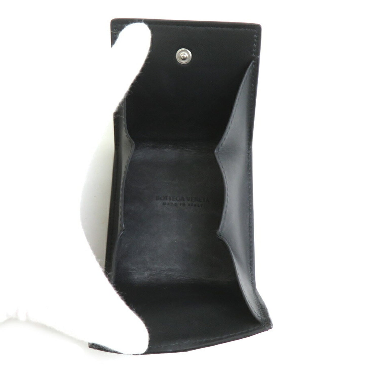 Bottega Veneta wallet/coin case in black leather for men and women, r10786g