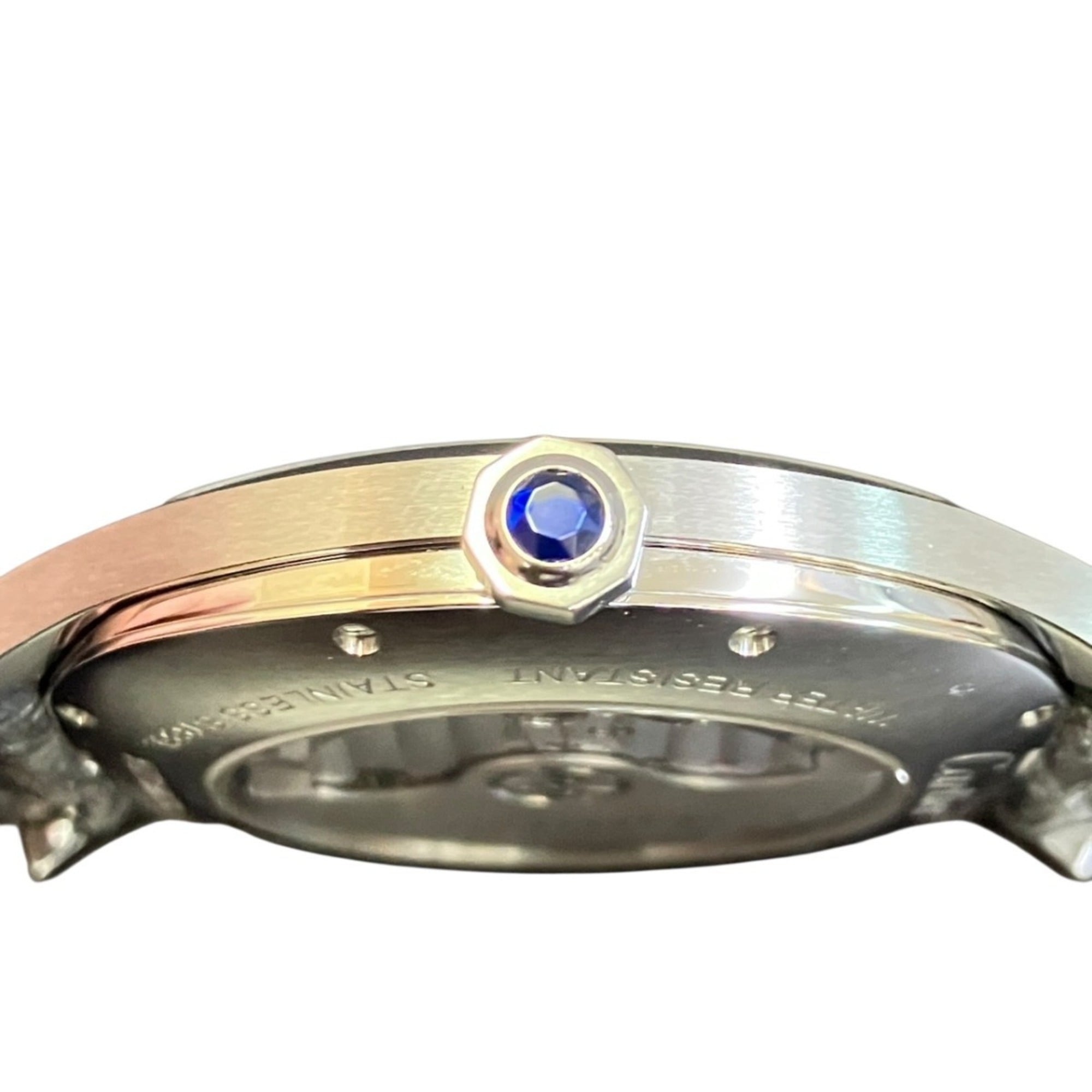 Cartier Drive de LM wristwatch, total weight 74.8g, stainless steel, rubber strap, automatic movement, silver dial, WSNM0004 — Good
