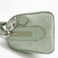 GUCCI Ophidia GG Canvas Small Boston Bag 772061 Handbag Green Women's — New - Store Return
