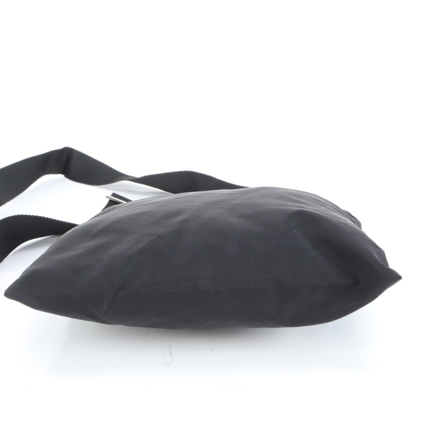 Prada Tessuto Nylon Triangle Logo Leather Shoulder Messenger Bag for Men