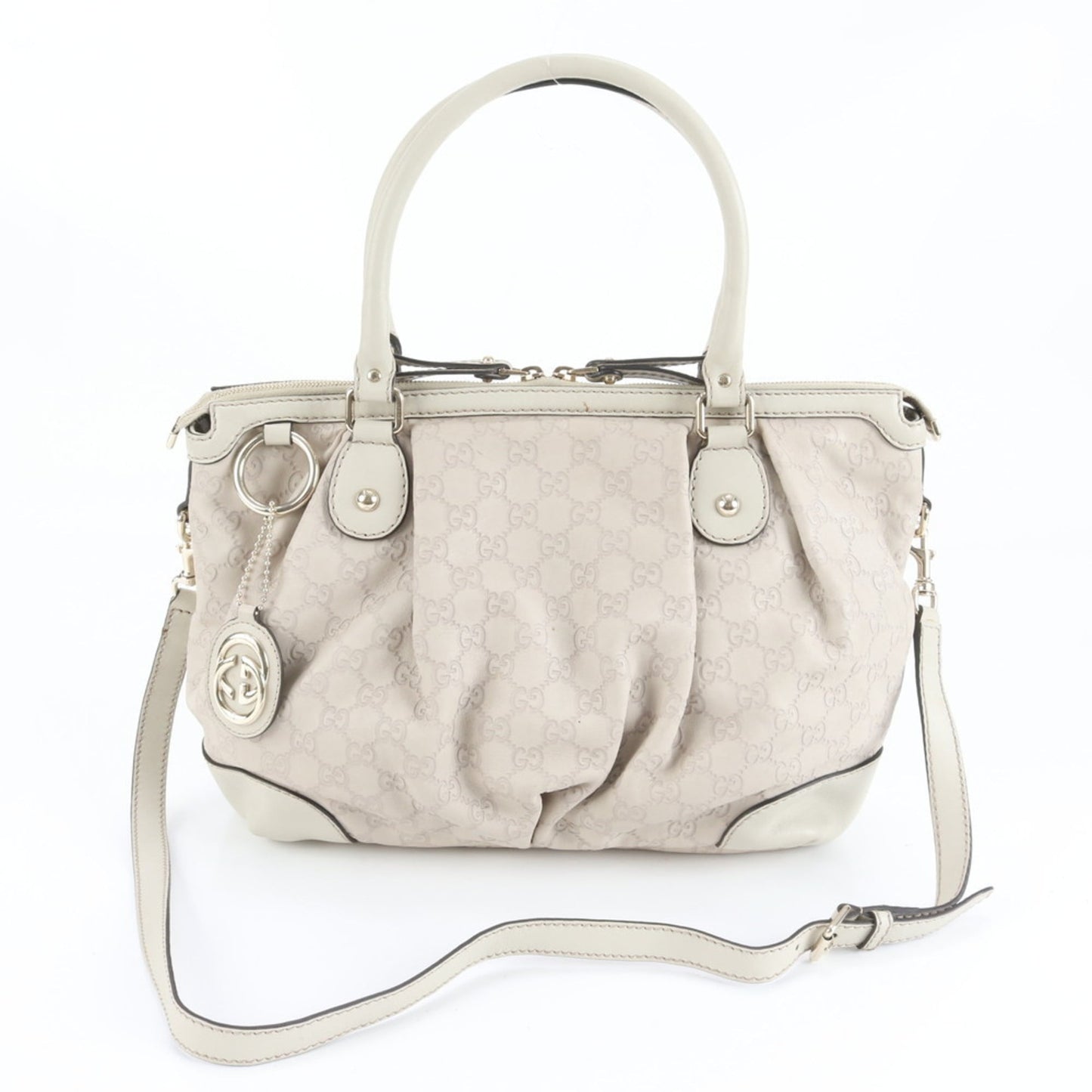 Gucci Guccissima Sukey 285730 Leather 2-Way Shoulder Bag for Women