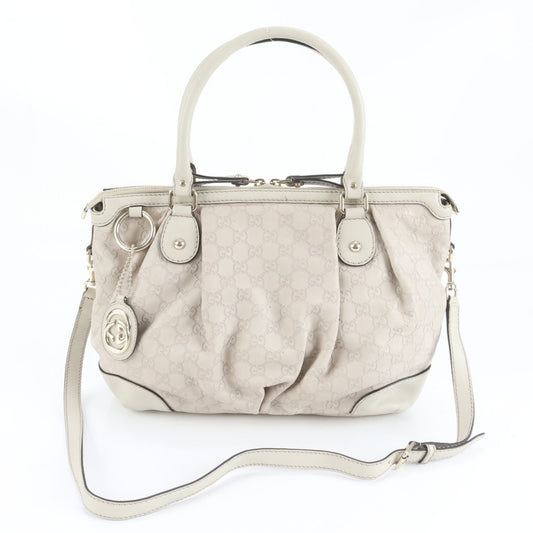 Gucci Guccissima Sukey 285730 Leather 2-Way Shoulder Bag for Women