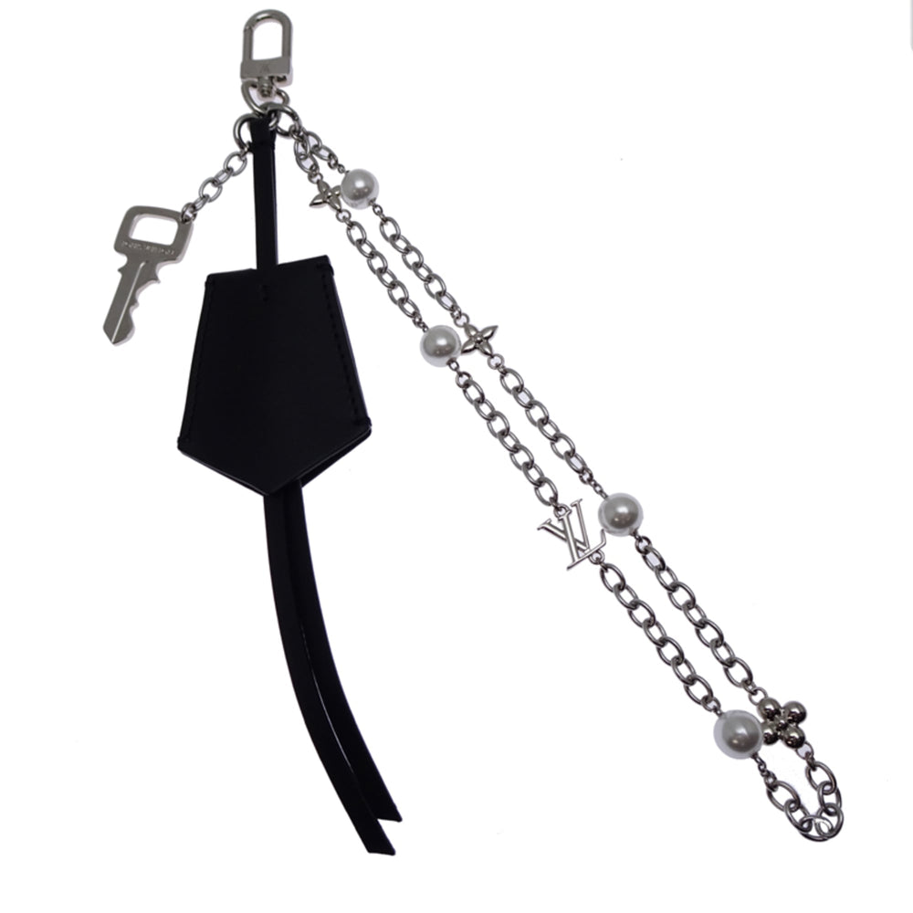 Louis Vuitton Midnight Pearl Stackable Bag Charm, Men's Charm M02957, Metal, Black — New - Store Return