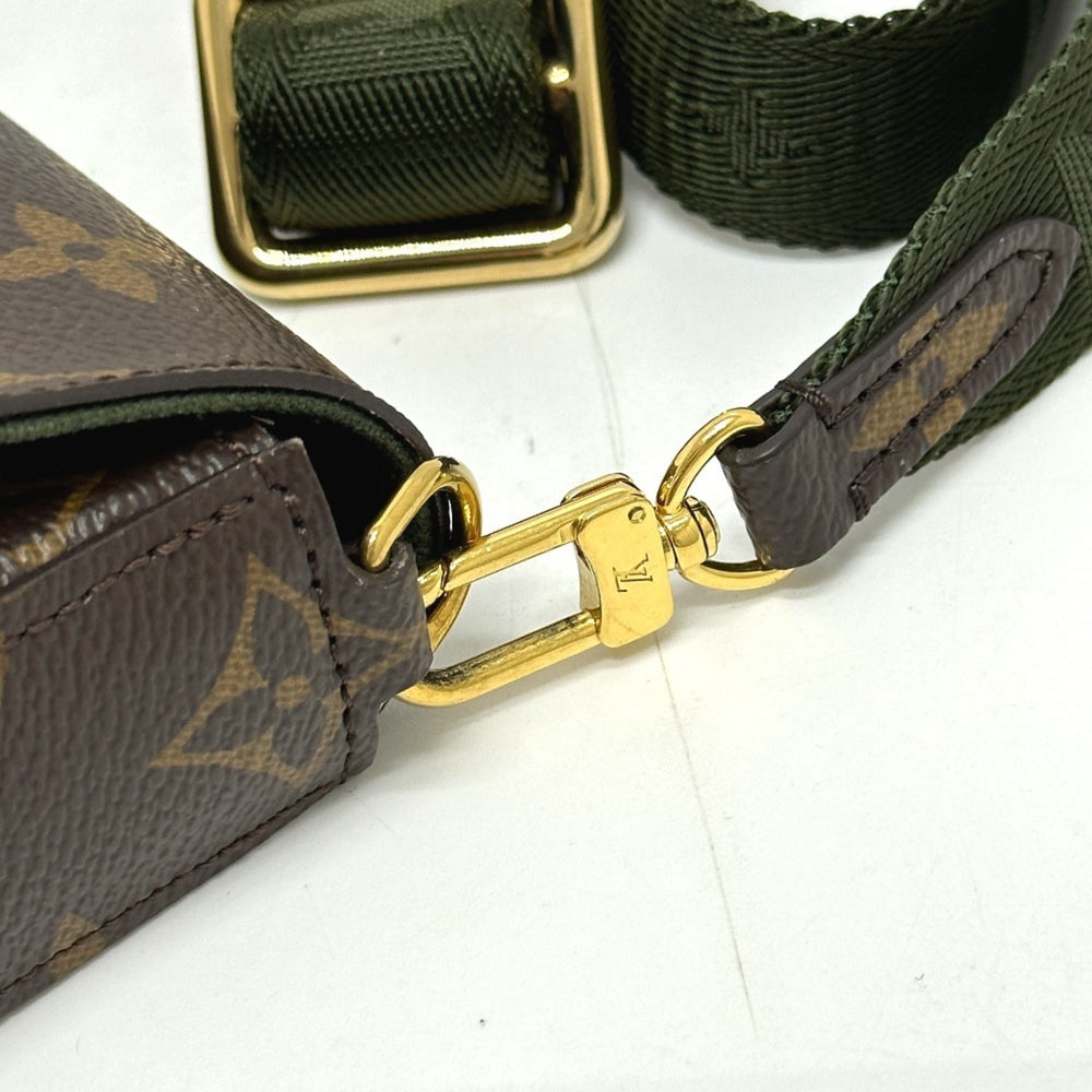 LOUIS VUITTON M80091 Monogram Multi Pochette Felicie Shoulder Bag in Canvas, Brown, Like New — Like New