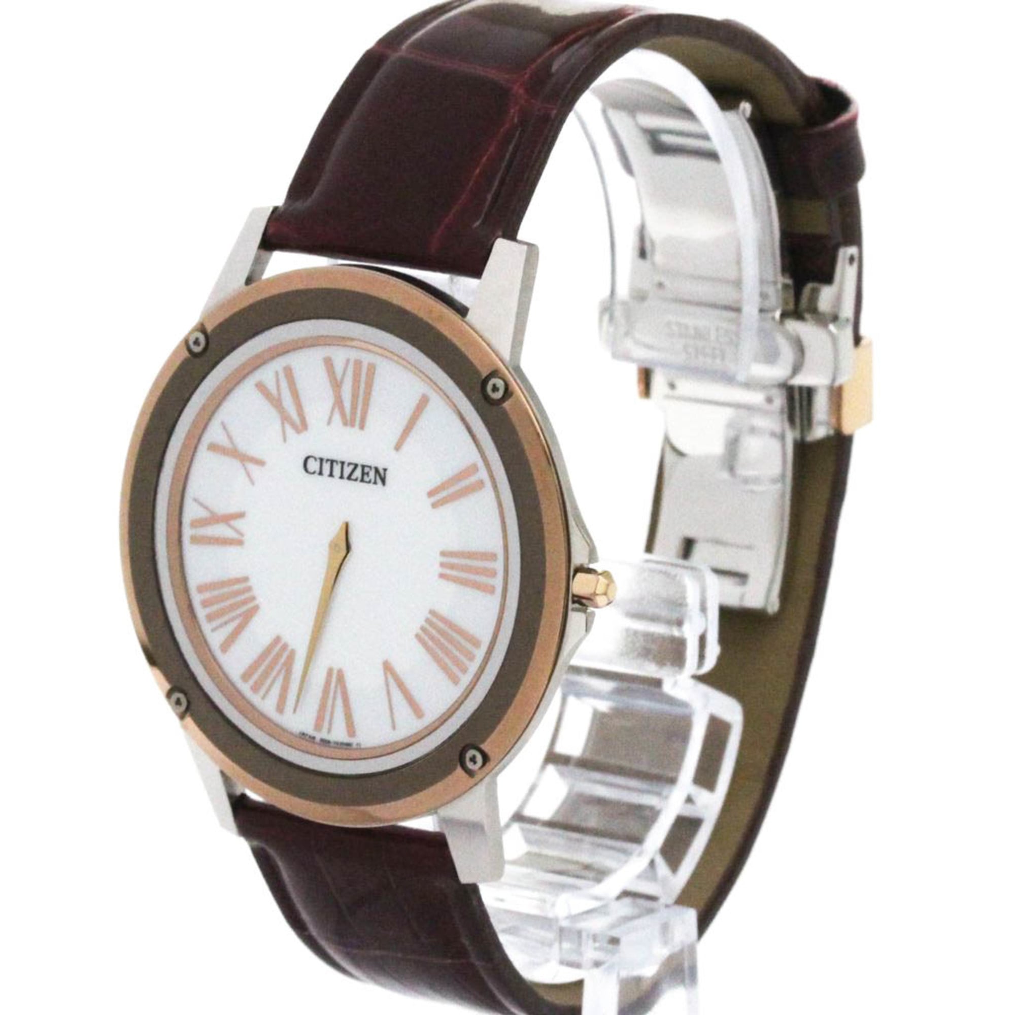 CITIZEN Eco Drive Solar Steel Mens Watch AR5026-05A Mint Con — New - Store Return