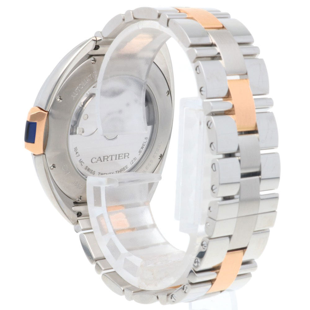 Cartier Clé de Watch Stainless Steel 3850 Automatic Men's CARTIER Overhauled — Very Good