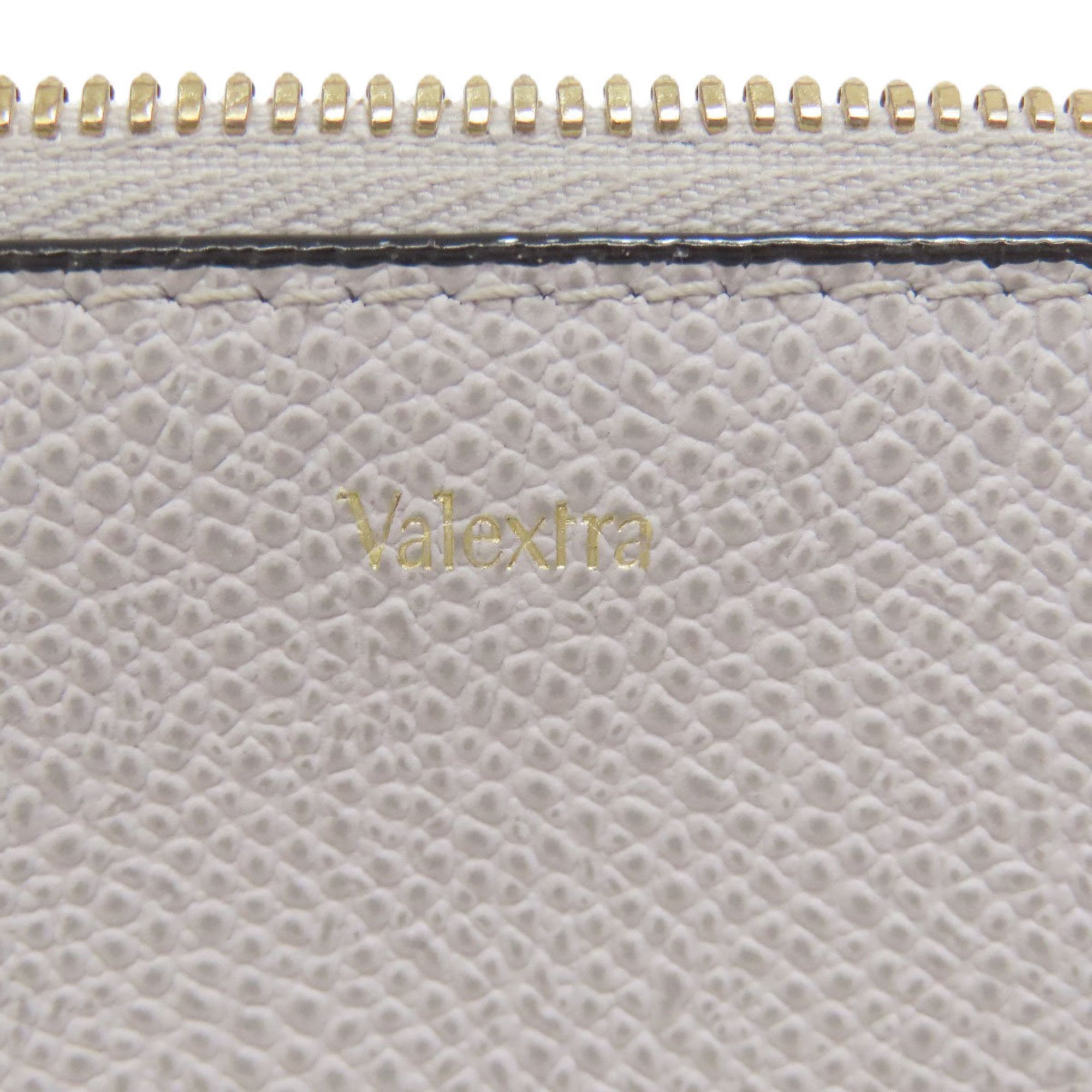 Valextra logo coin case leather women's