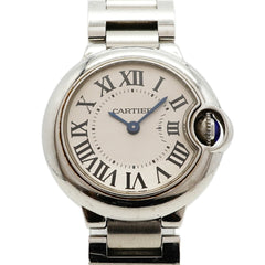 Cartier Ballon Bleu SM W69010Z4 Silver Dial Women's Watch — Good
