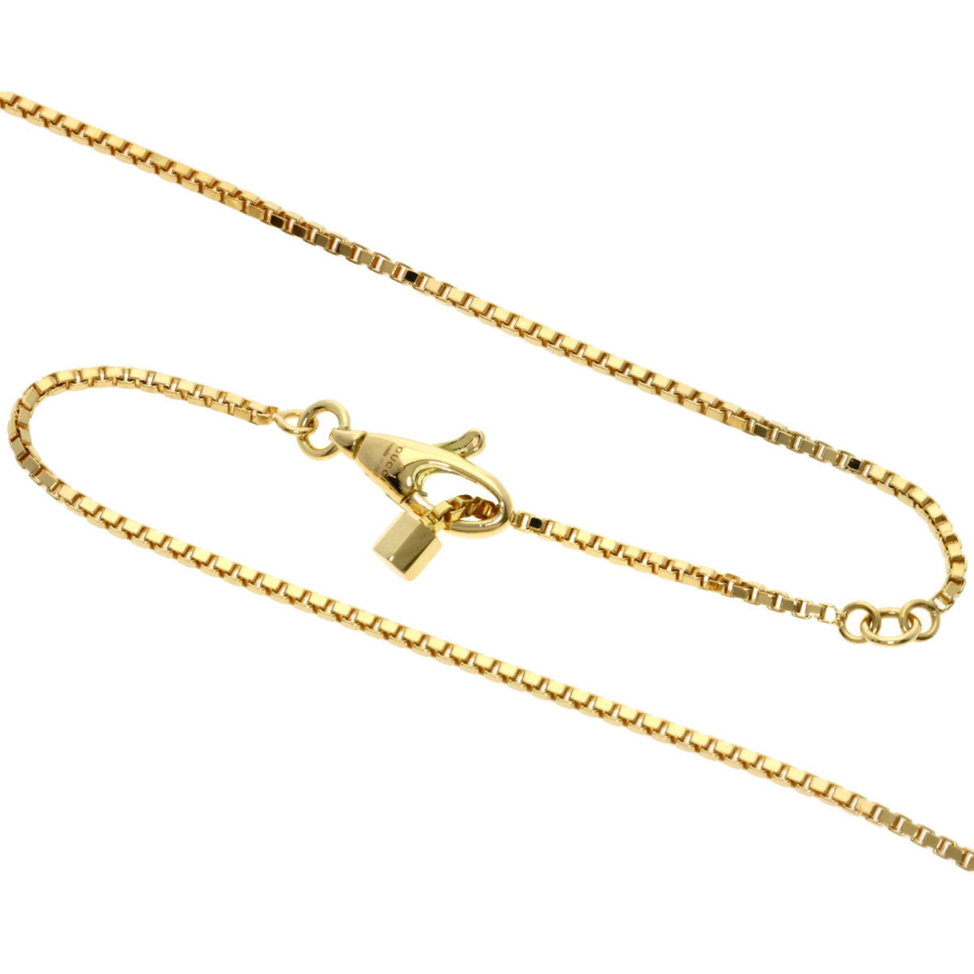 Gucci Link to Love Necklace 18K Yellow Gold Women's GUCCI — Like New