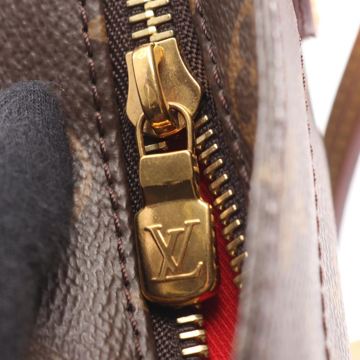 Louis Vuitton Carry It Monogram Tote Bag, Coated Canvas and Leather, Women's, Brown, M45199