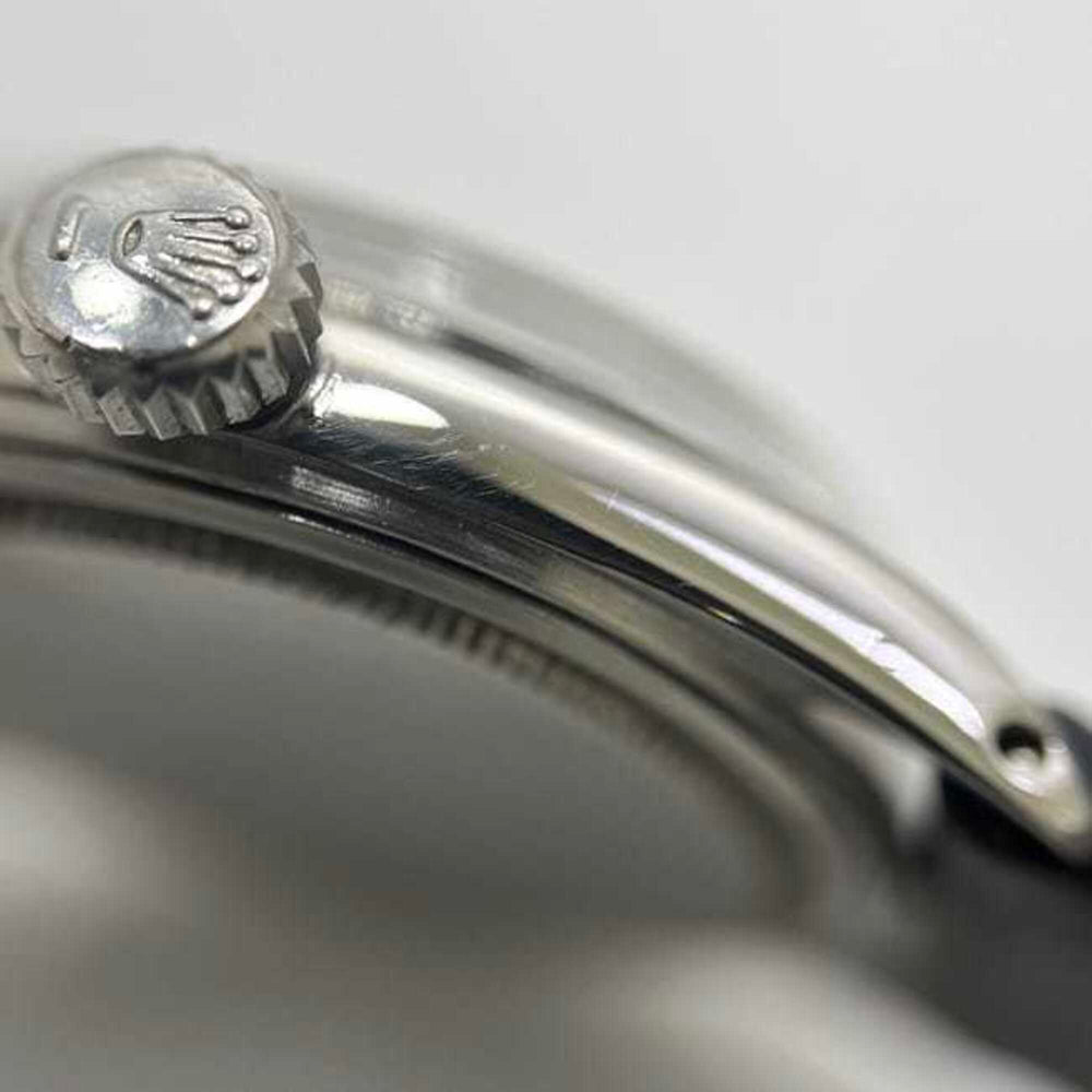 Tudor Oyster Watch, Beige, Silver, Brown, 7934, Manual Winding, Overhauled, Stainless Steel, Leather Strap, 216*** TUDOR — Good