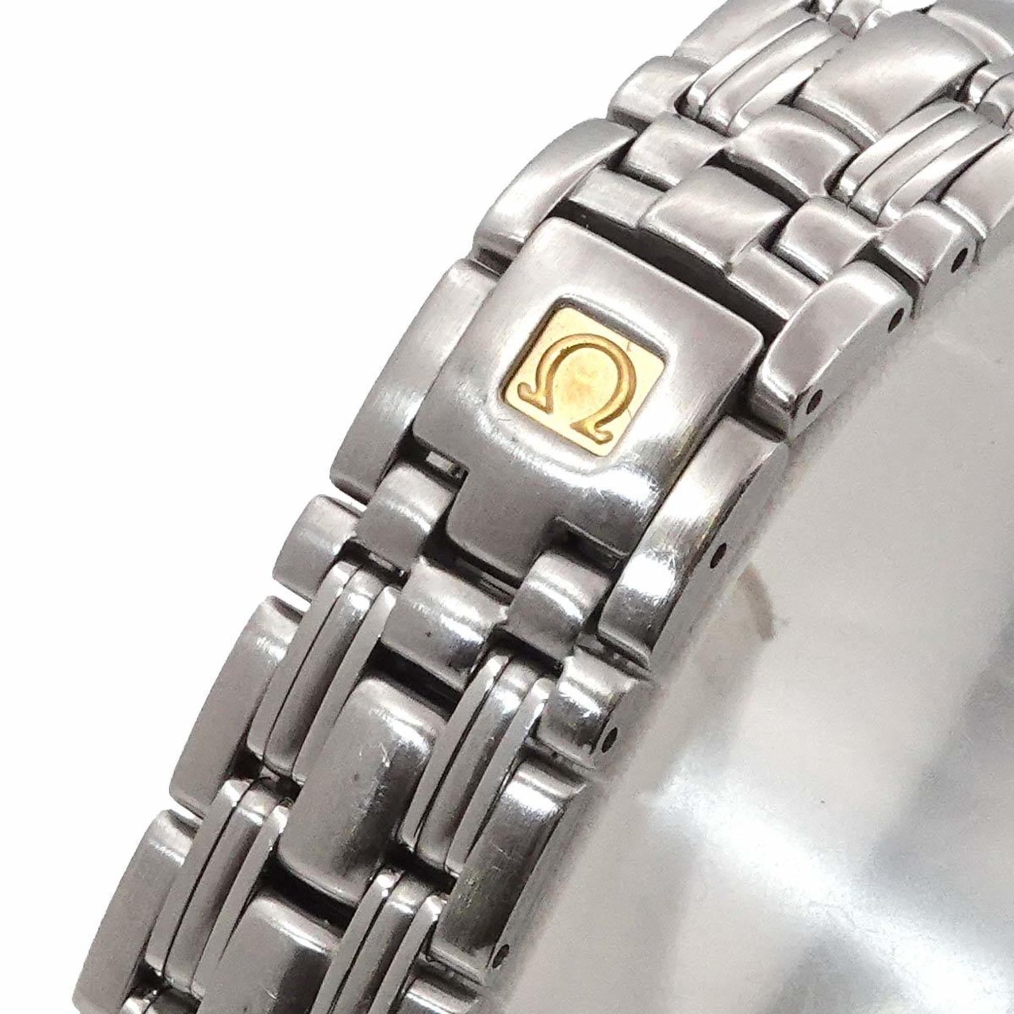 OMEGA Seamaster 120 2581 43 Women's Watch with Date, Gray Quartz Movement — Very Good
