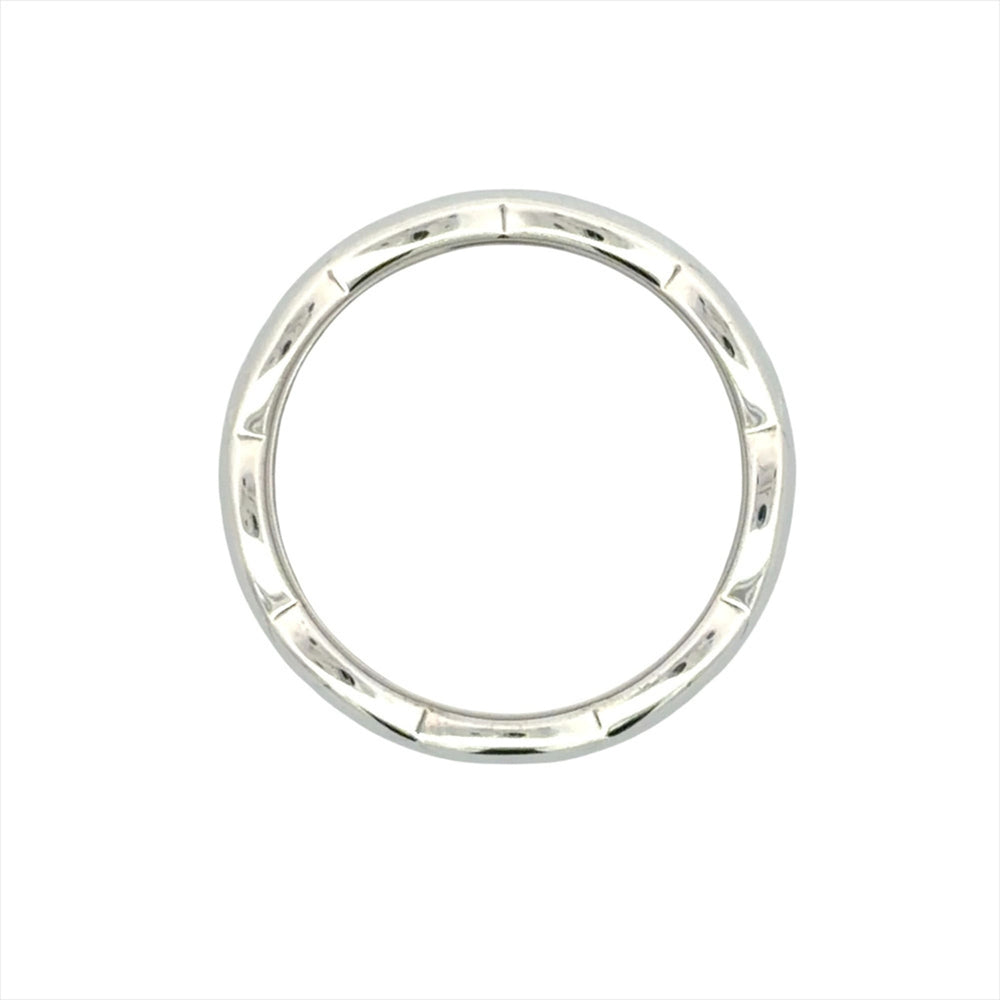Chanel Coco Crush Medium Ring, Size #50, J10570, 18KWG, 5.9g, White Gold, Women's Ring — Like New