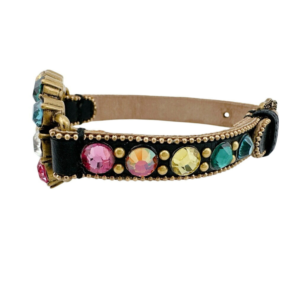 GUCCI GG Crystal Bracelet Multicolor Women's