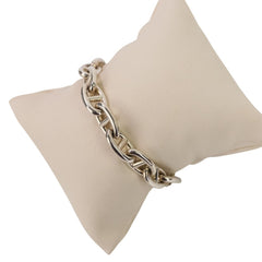 HERMES Chaine d'Ancre MM 14-link bracelet, sterling silver 925, women's — Like New
