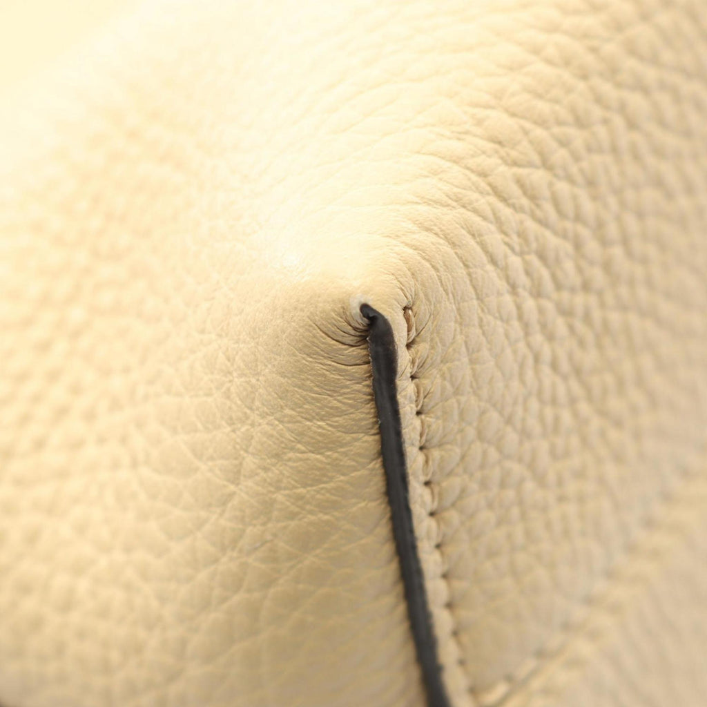 Fendi By the Way Selleria Mini Handbag, Leather, Women's, Beige and Brown, 8BS098