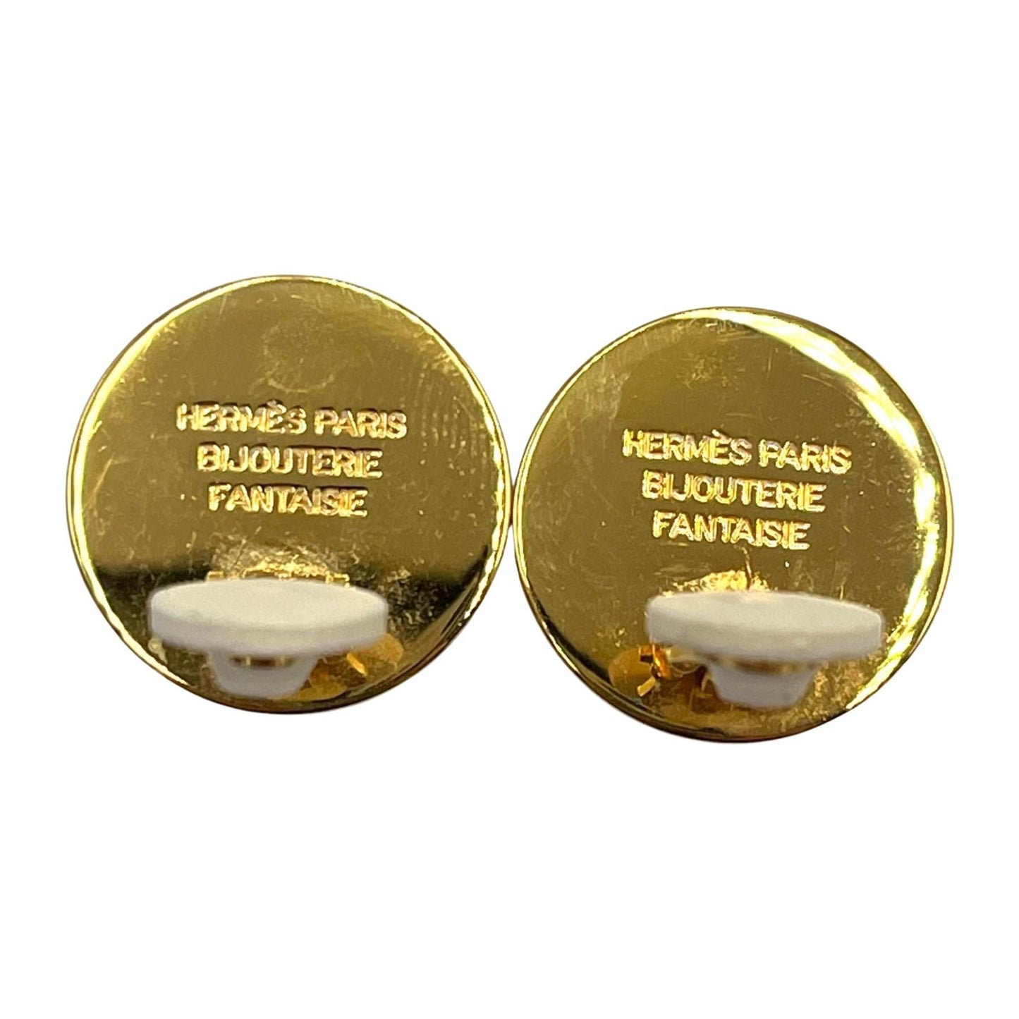 Hermes HERMES Serie Metal Earrings for Women