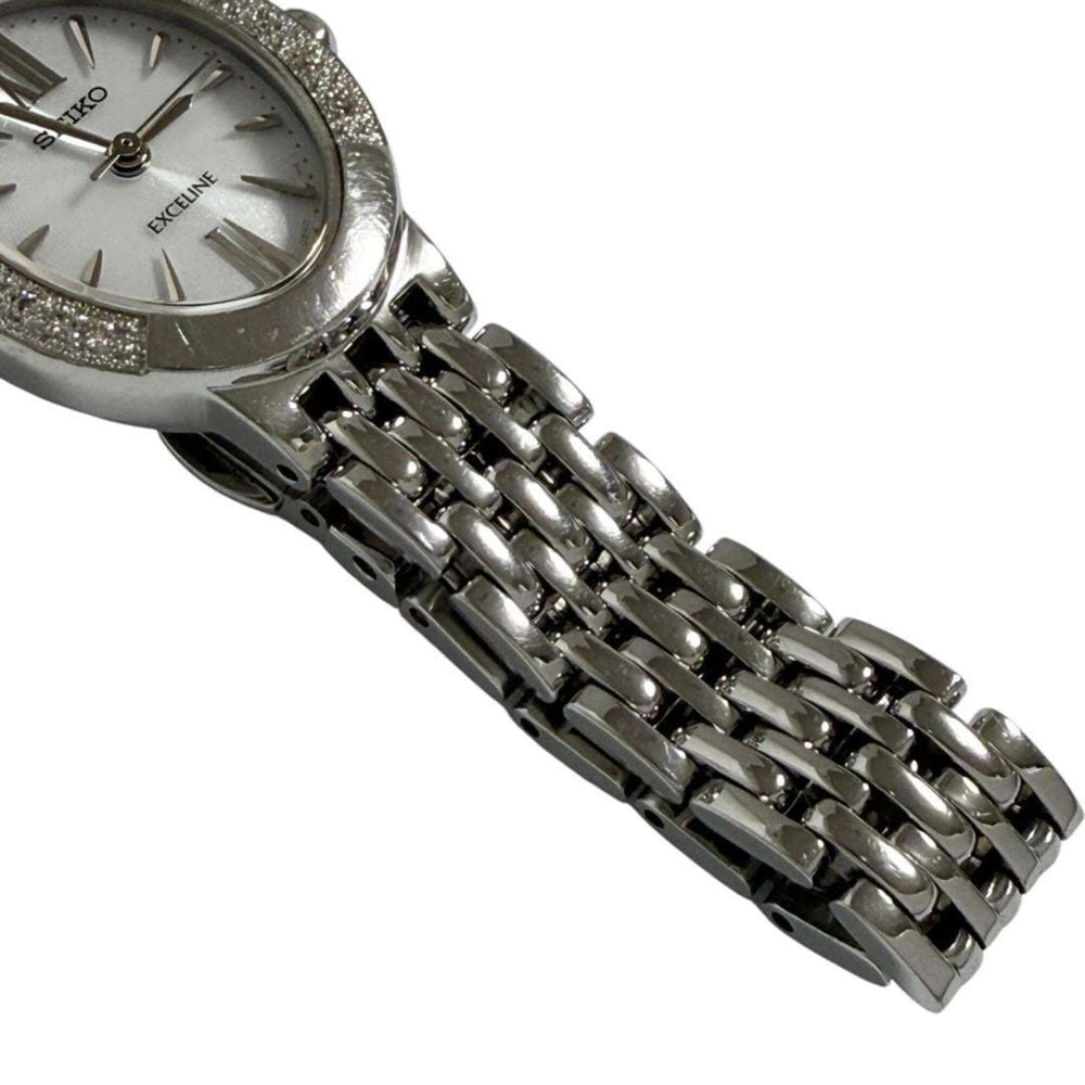Seiko Dolce Exceline Ladies' Solar Watch with 10 Diamonds — Very Good