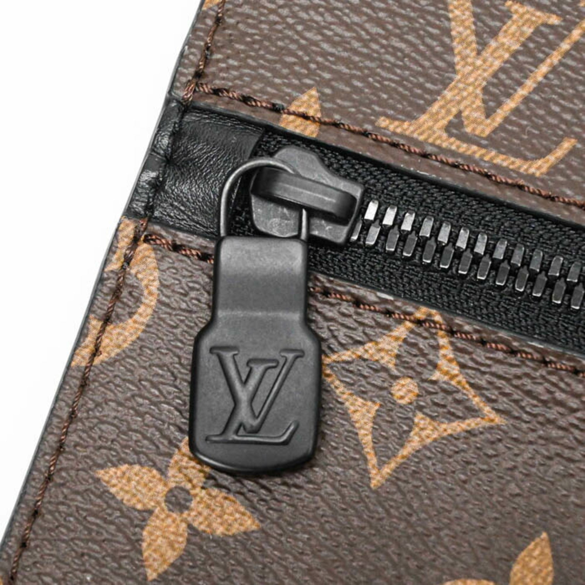 LOUIS VUITTON Monogram Macassar Weekend Tote Bag GM Men's & Women's Brown M45733 — New - Store Return