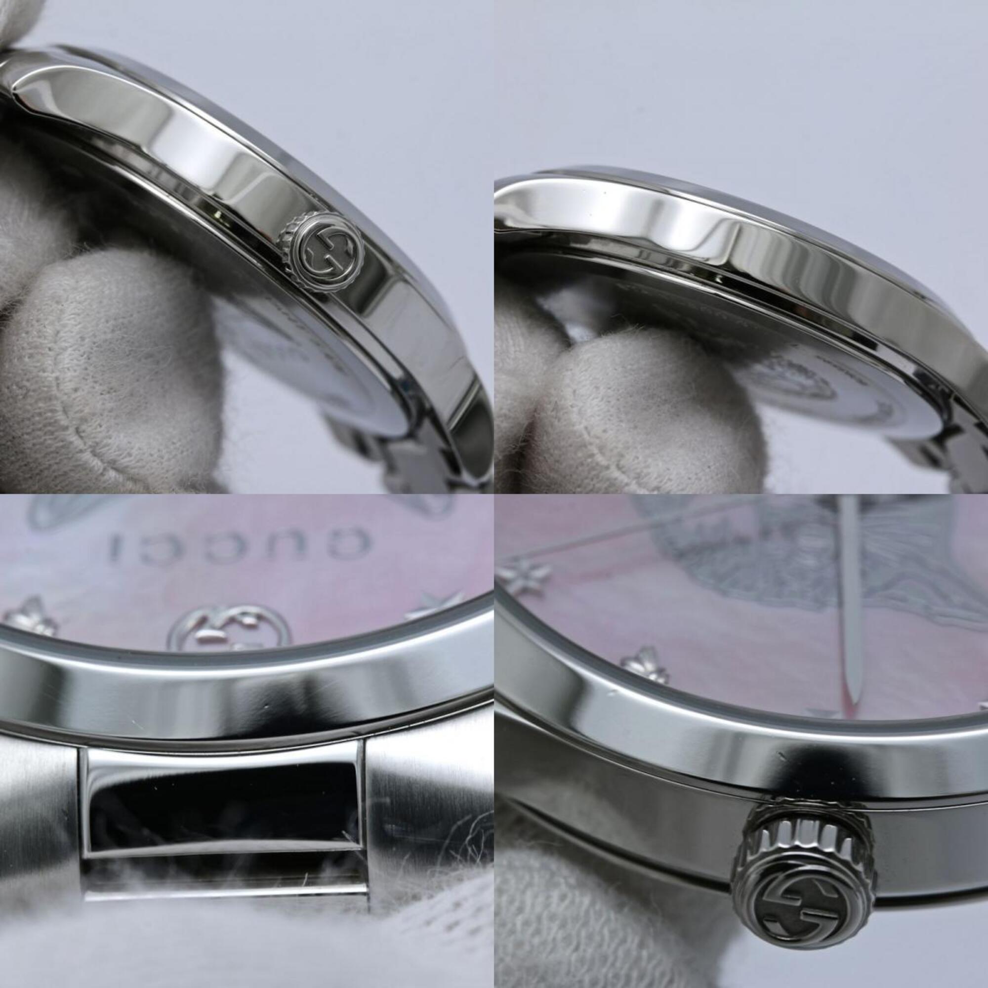 GUCCI G-Timeless Mystic Cat YA1264166 126.4 Watch Boys SS 40578 — Very Good