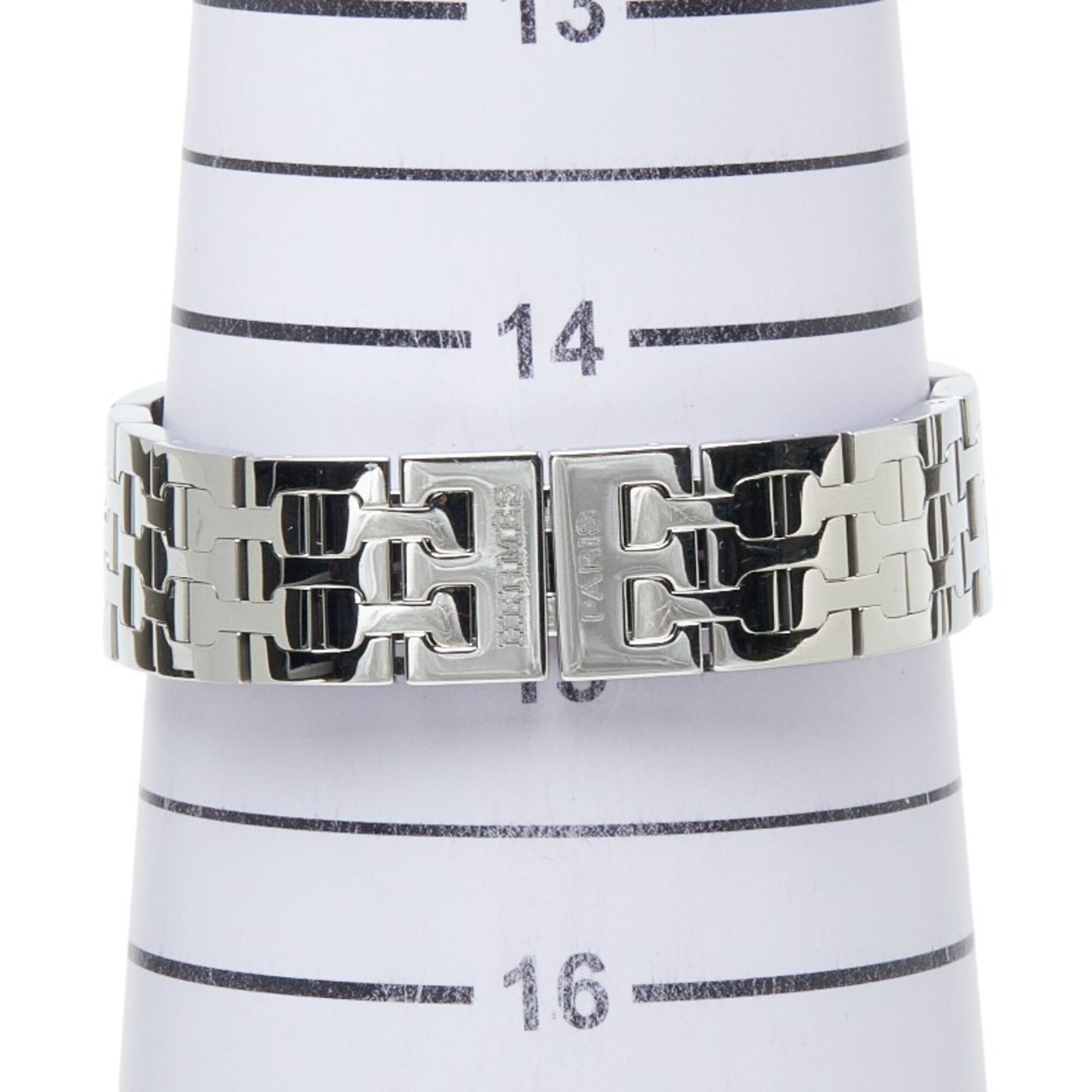 Hermes H-Watch HH1.210 Quartz Black Dial Stainless Steel Women's Watch — Good