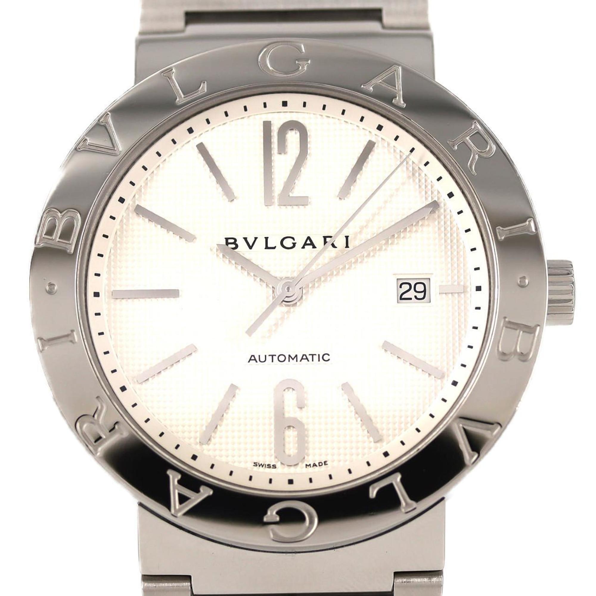 Bvlgari BB42SSAUTO BB42WSSD AT SS Automatic Watch — Very Good