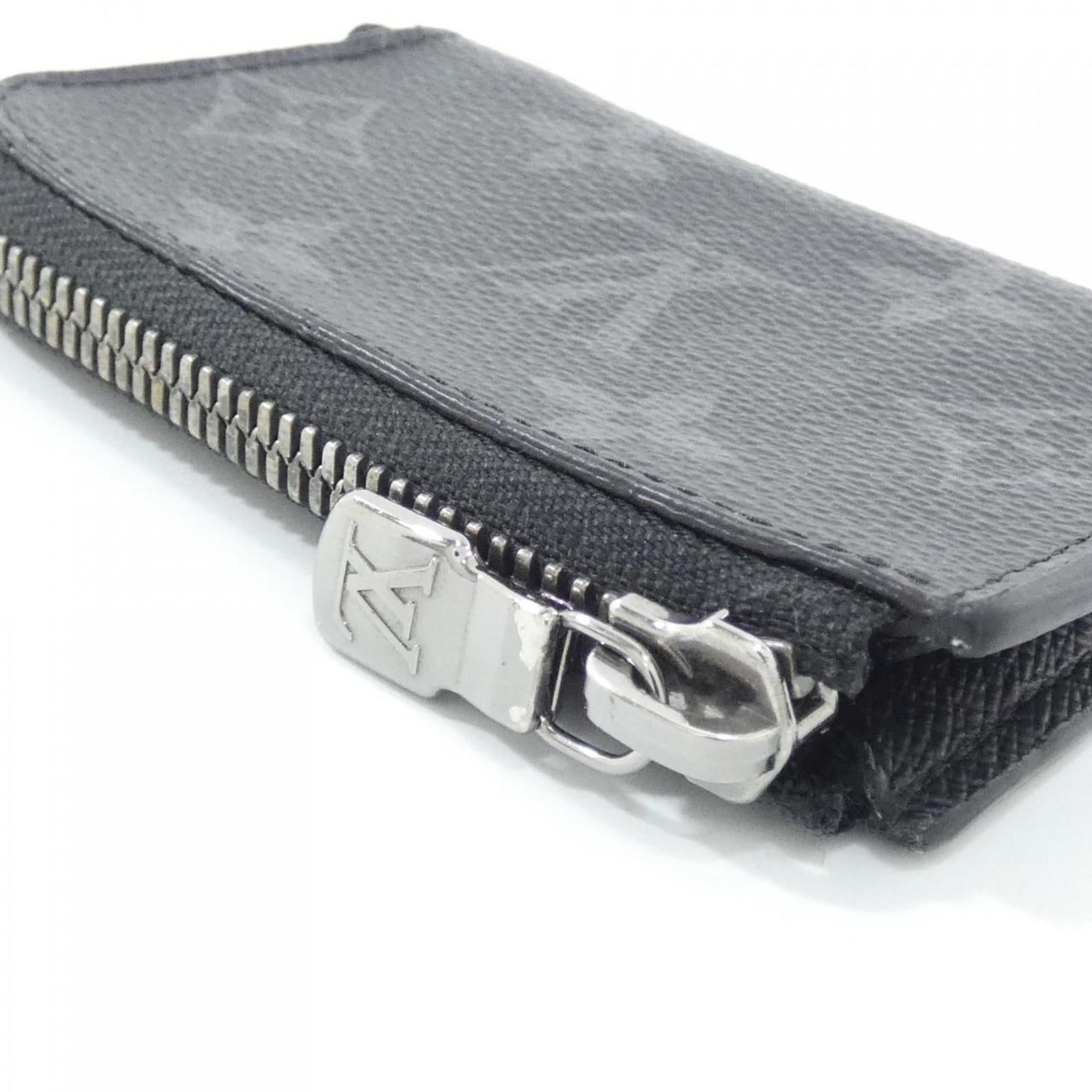 Louis Vuitton Monogram Eclipse Porte-Monnaie Jour M63536 Wallet/Coin Case