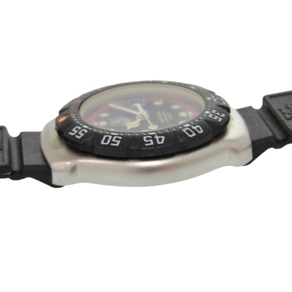 TAG Heuer Formula 1 374.508 Stainless Steel Rubber Black Quartz Watch with Dial 1729 — Very Good