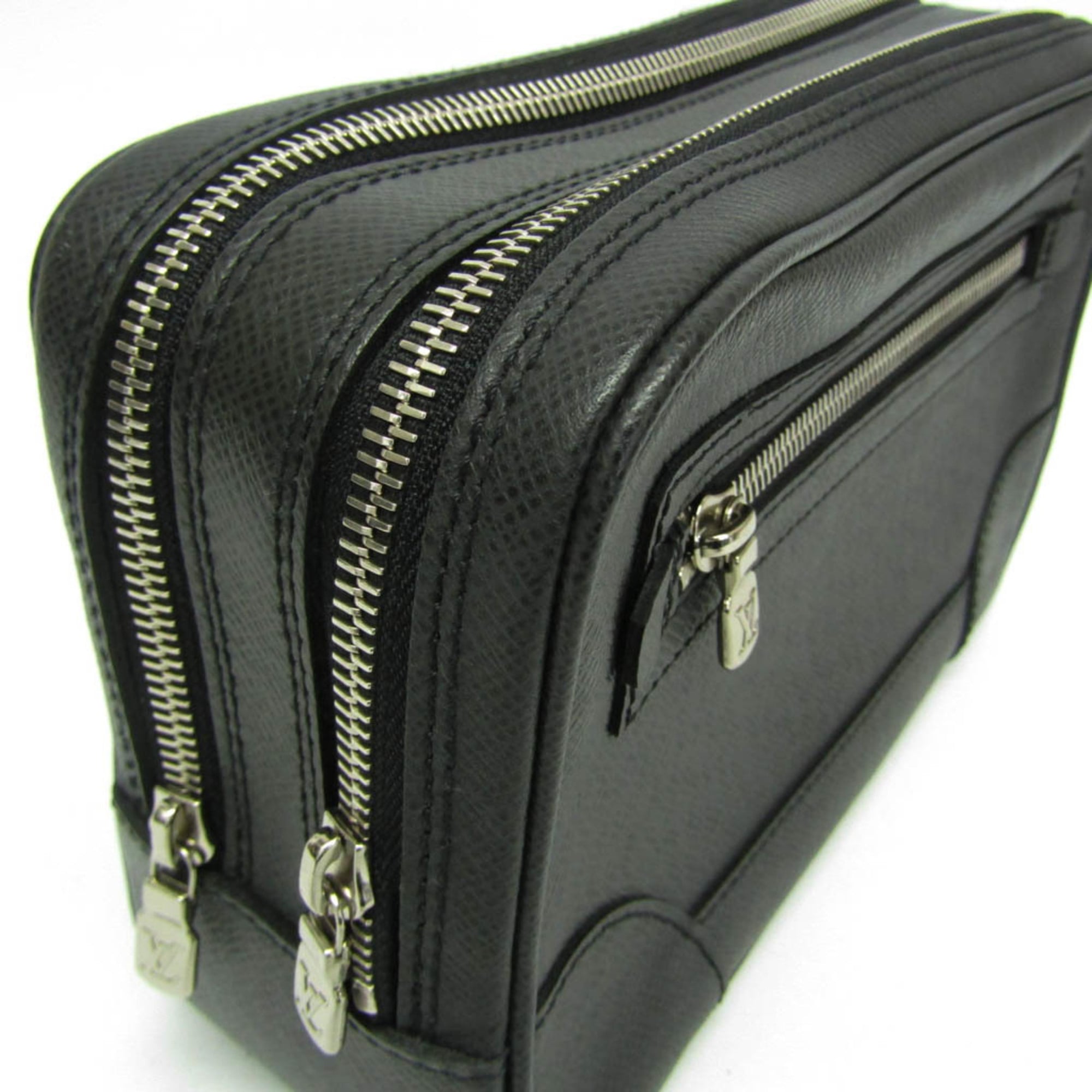 Louis Vuitton Taiga Pavel M31142 Men's Clutch Bag Ardoise — Like New