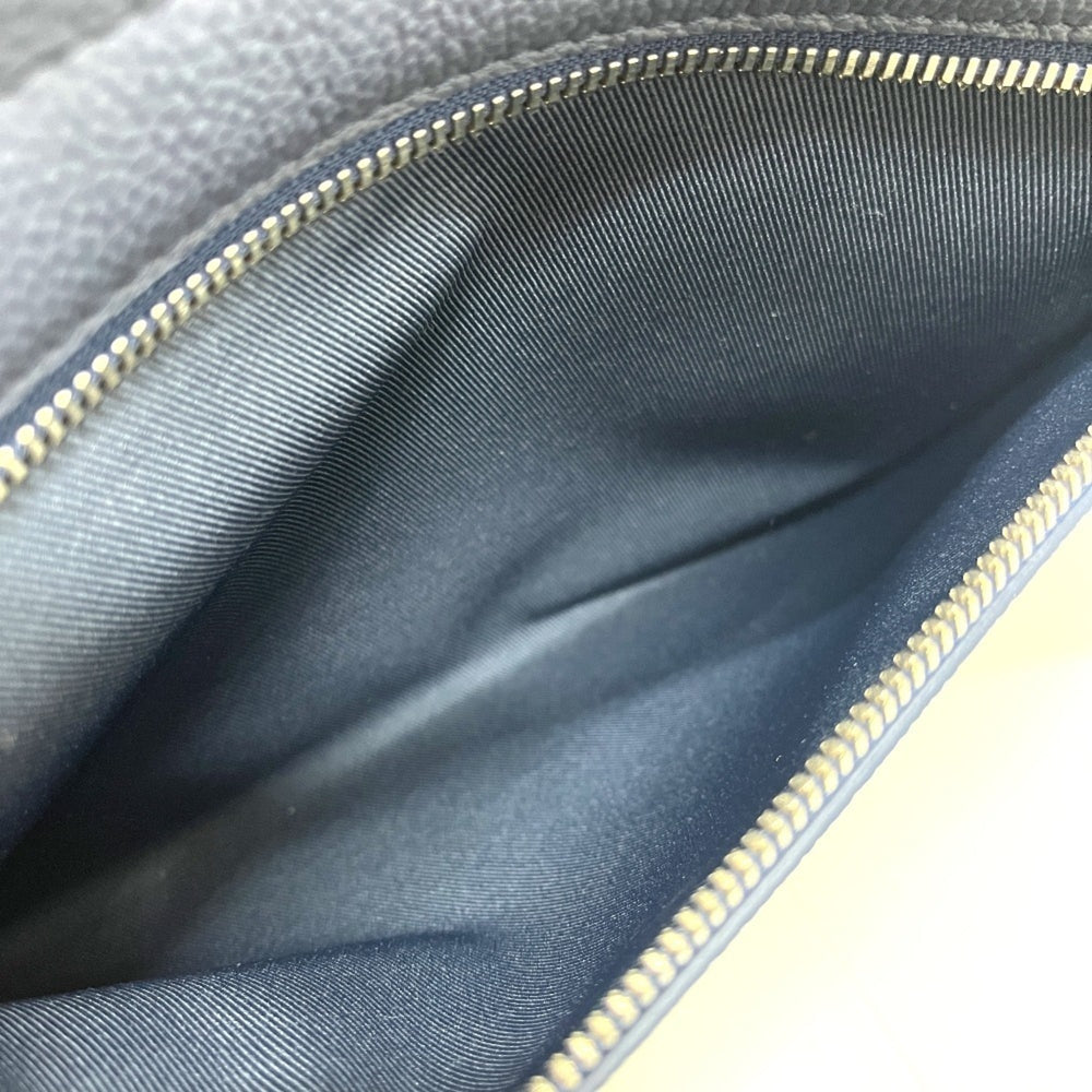 LOUIS VUITTON M23709 LV Aerogram Takeoff Messenger Bag, Handbag, Crossbody Shoulder Leather, Men's, Blue, Atlantic Like New — Like New