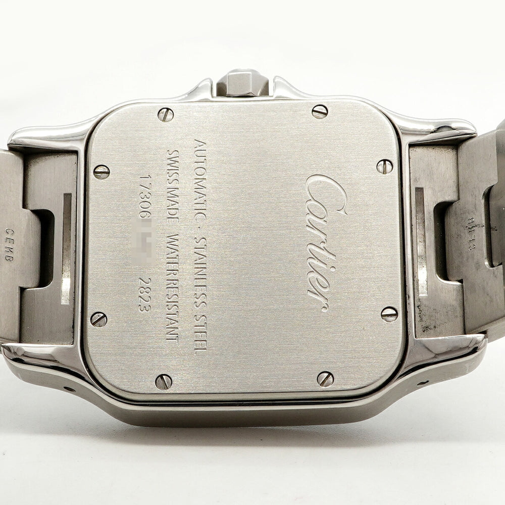 Cartier Santos Galbee XL W20098D6 Silver Dial Men's Watch — Good