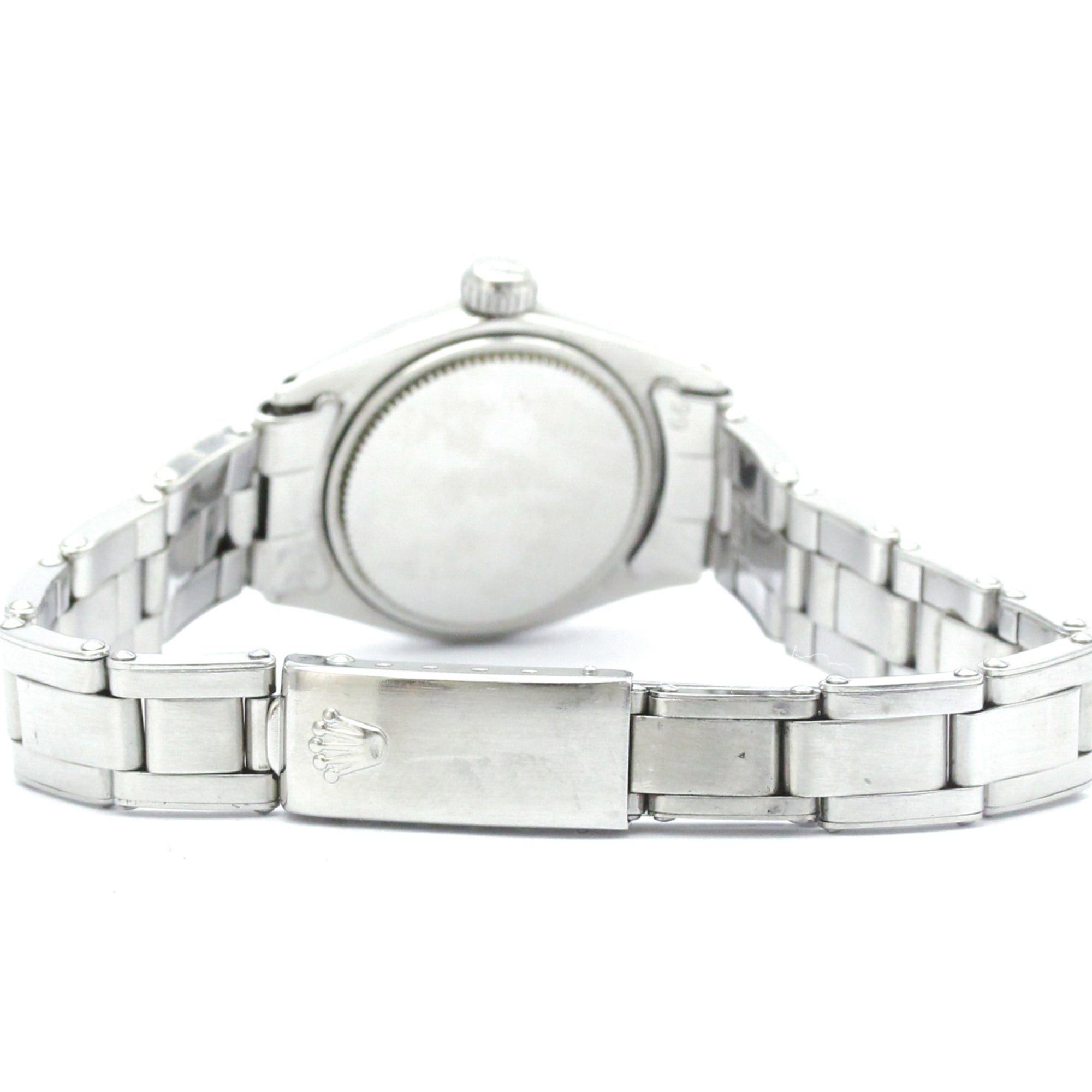 ROLEX Oyster Precision 6411 Steel Hand-winding Ladies Watch Vintage — Good