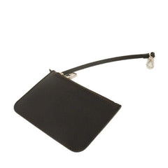 Louis Vuitton LOUIS VUITTON Pouch Hina PM (Pouch only, key hook, strap, coin case, logo embossed, dark brown, M54350) - Men's and Women's — Like New