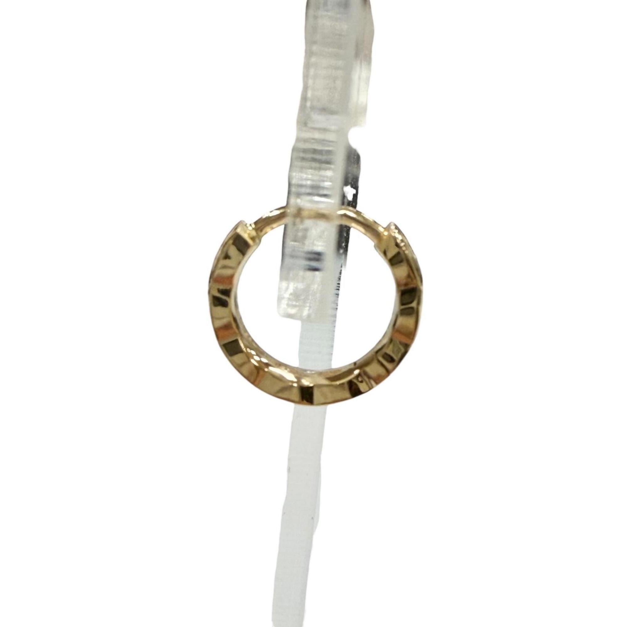 CHANEL FF3615 750 (YG) Coco Crush Single Earring, Yellow Gold, Weight 1.6g, Women's Accessory — Like New