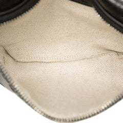 Gucci GG Embossed Waist Bag, Body Crossbody 658582, Black Leather, Women's, GUCCI — Like New