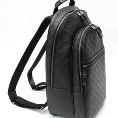 Louis Vuitton Michael Backpack N41330, Damier Infini Leather, Black — Like New