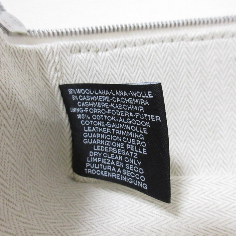 HERMES Paddock Handbag Pouch Travel Case Greige Women's — Like New
